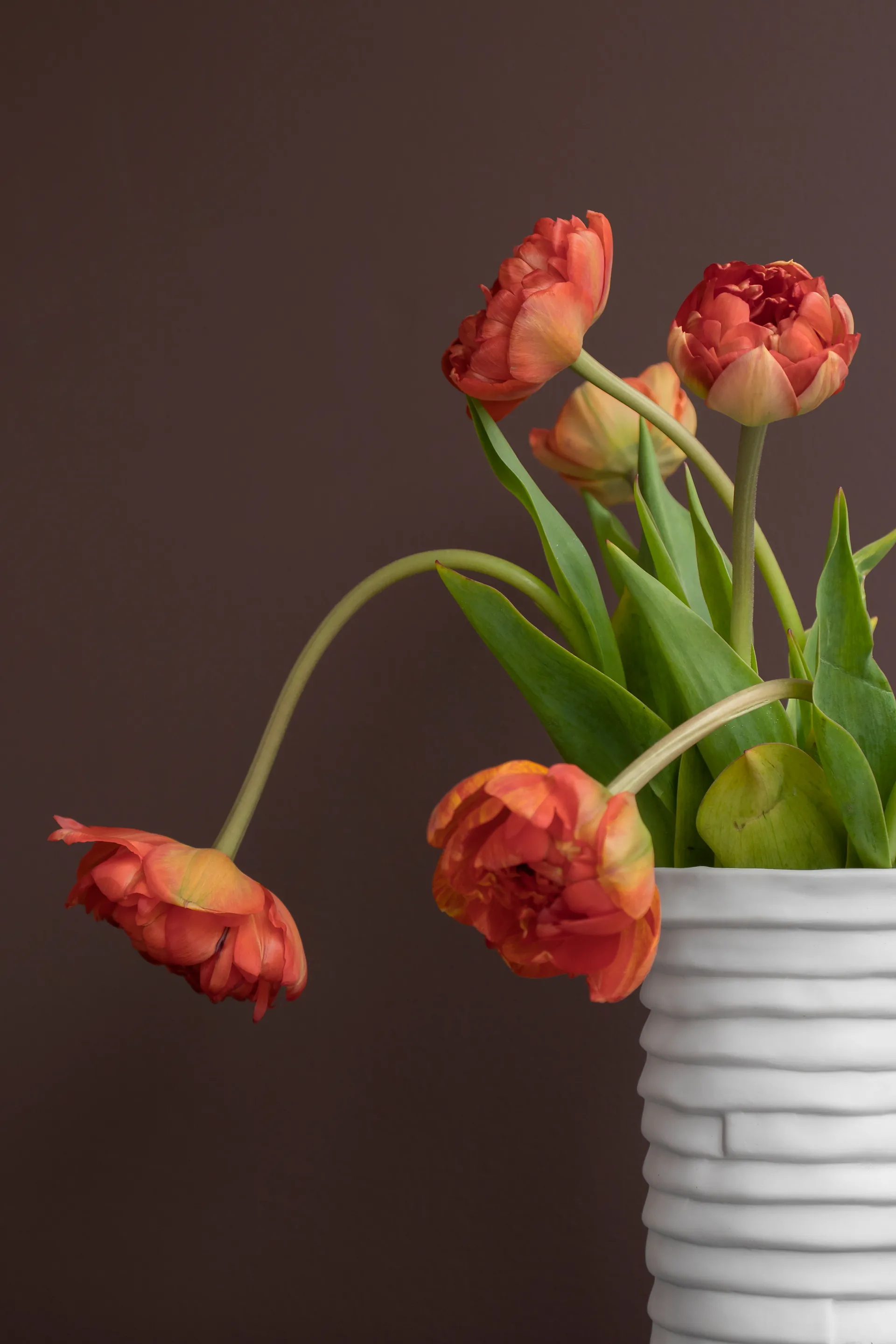 Ribbon 花瓶 大 20 cm, 米白色 Mette Ditmer