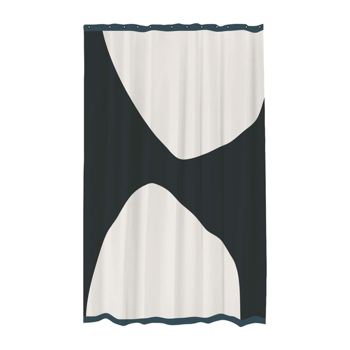 Rock shower curtain 150x200 cm - 黑色 - Mette Ditmer