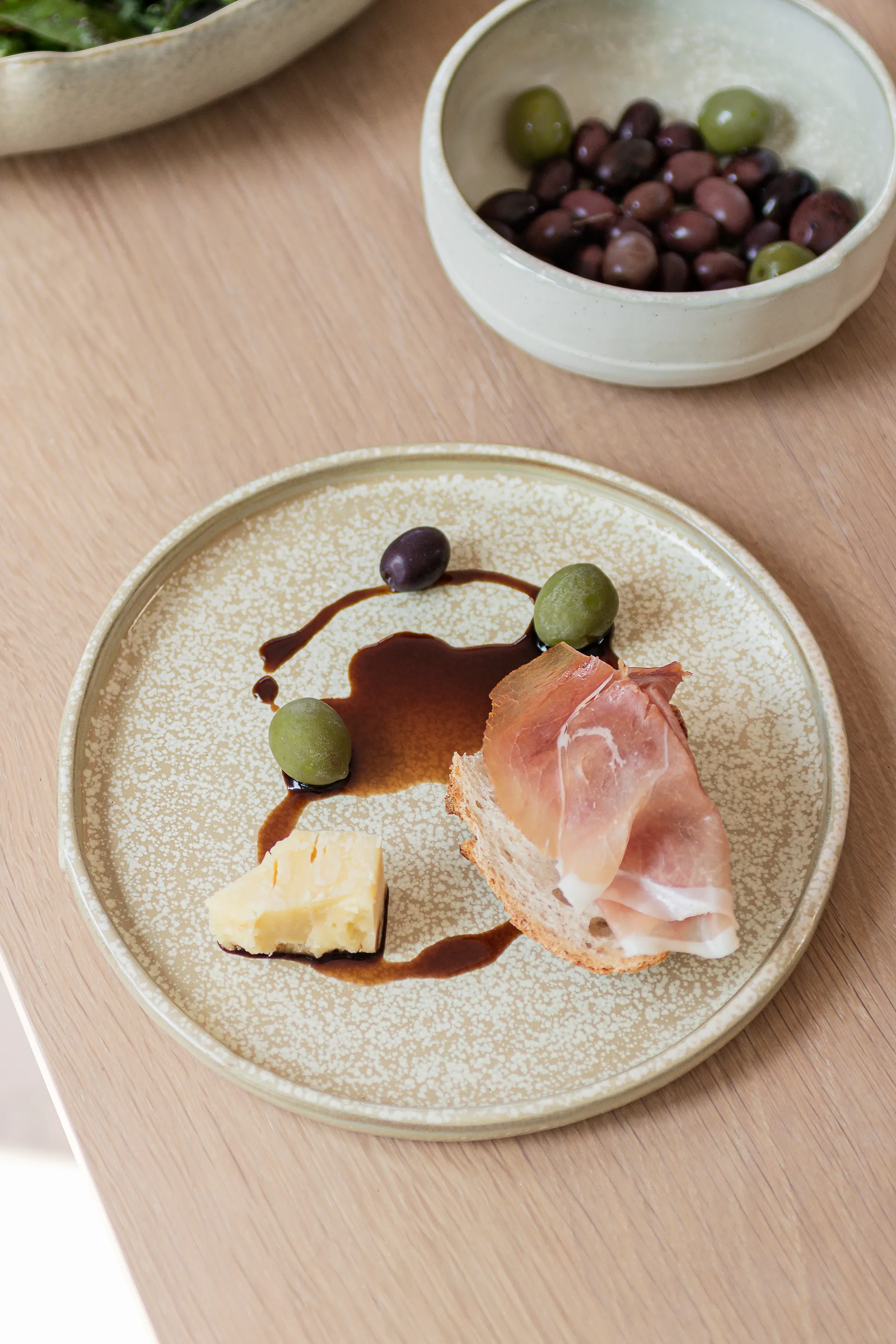 Sand Grain 盘子 Ø20 cm 两件套装, Straw Mette Ditmer