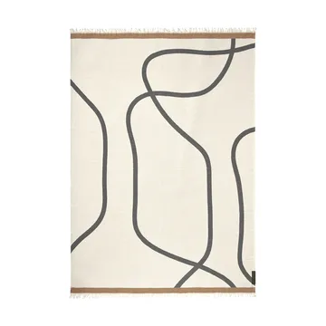 Shadow 盖毯 - 米白灰色_130x175cm - Mette Ditmer