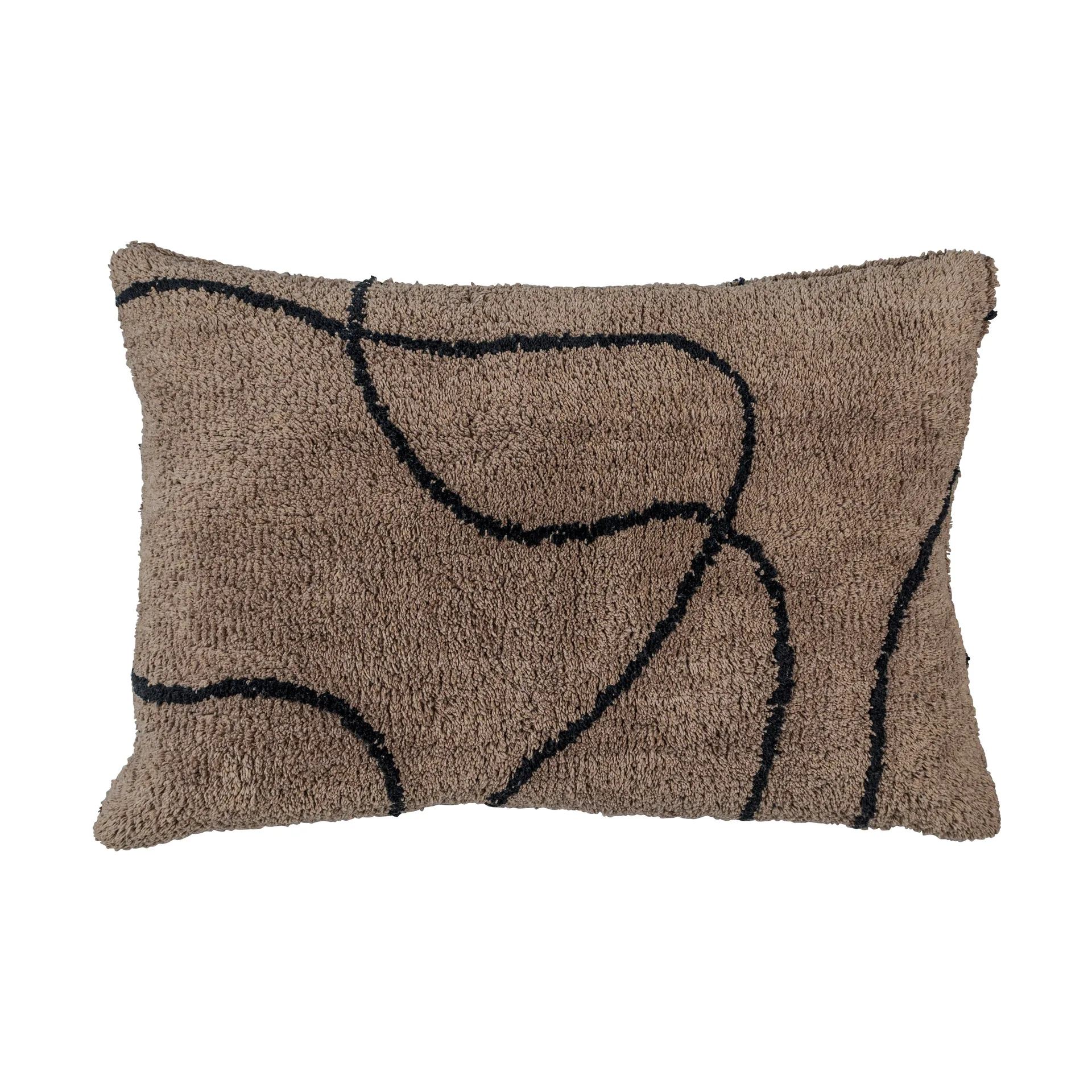 Shadow tufted 靠枕套 40x60 cm, 褐色 Mette Ditmer