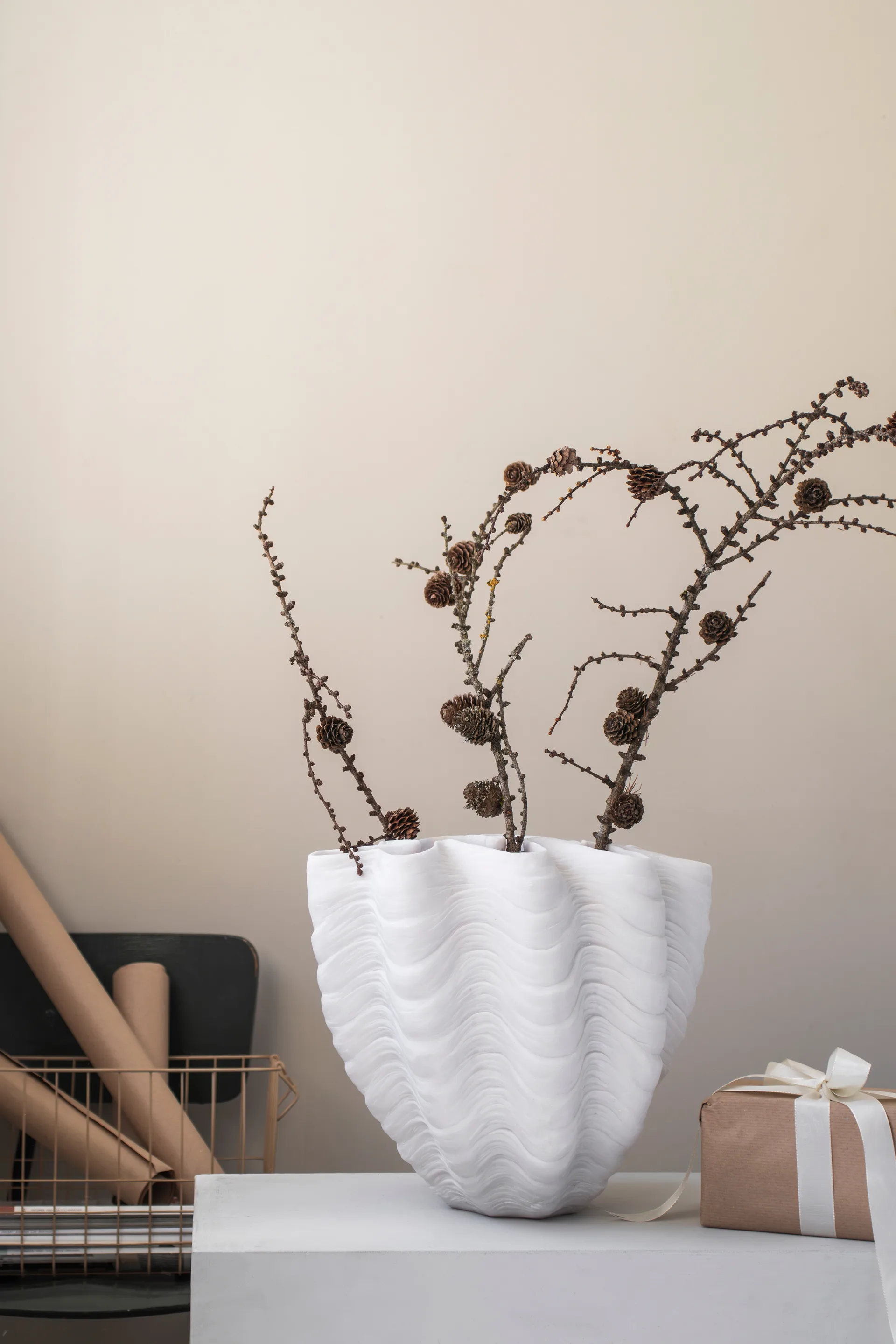 Shell 花瓶, 大, 30 cm Mette Ditmer