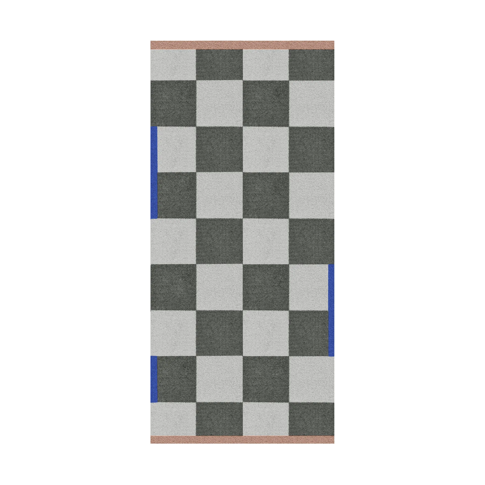 Square all-圆形地毯 大, Dark 橄榄色 Mette Ditmer