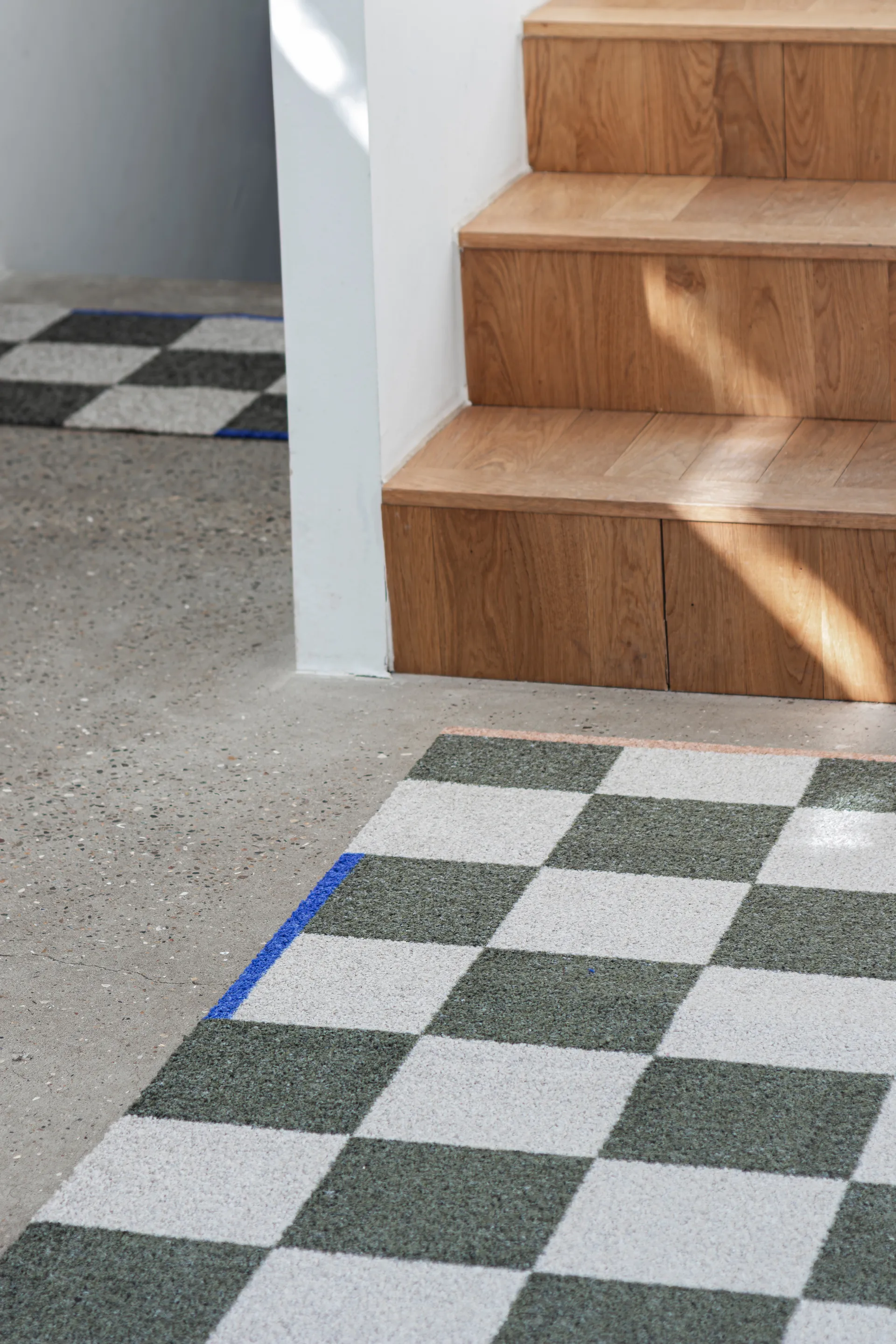 Square all-圆形地毯 大, Dark 橄榄色 Mette Ditmer