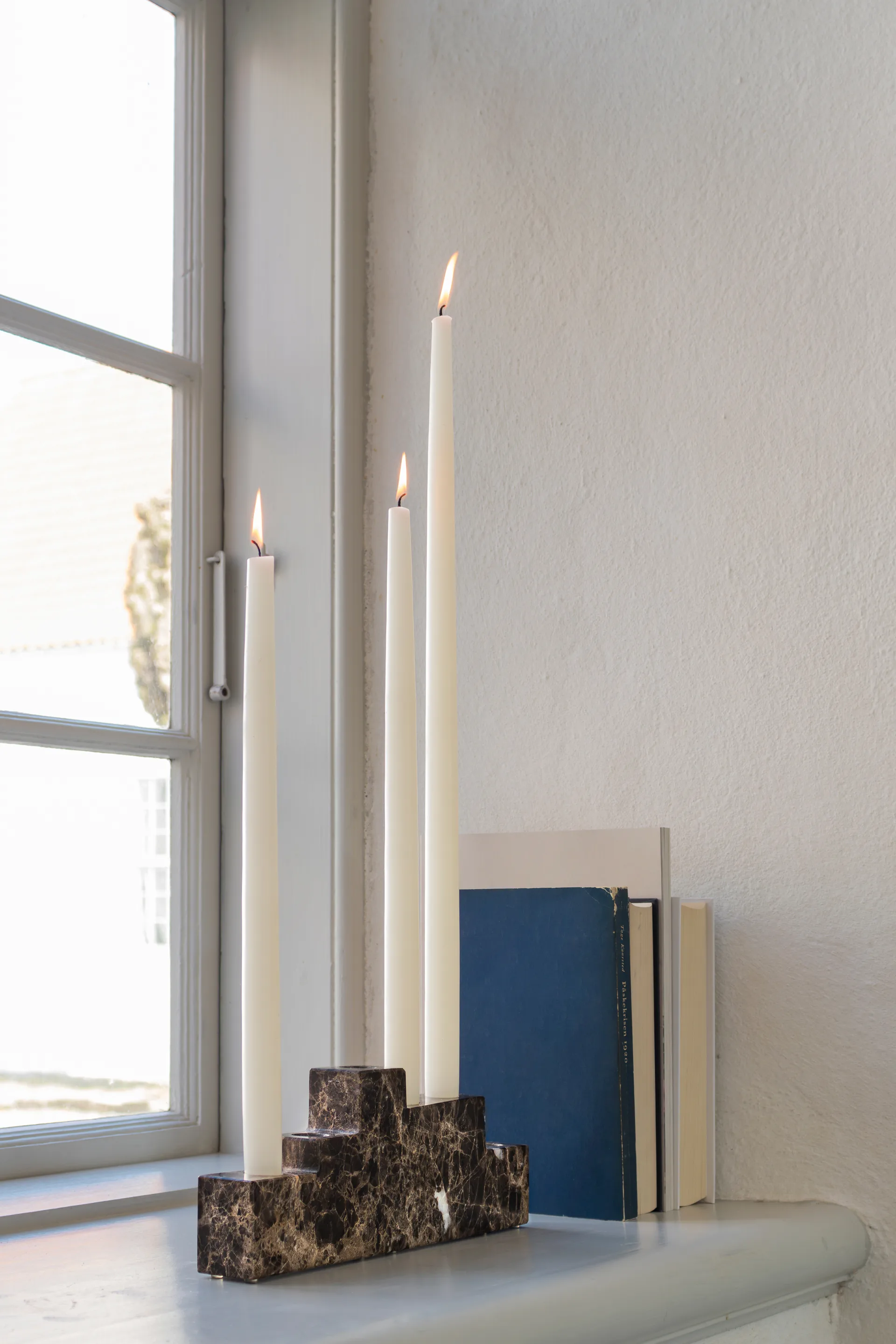 Step six 烛台, 褐色 Mette Ditmer