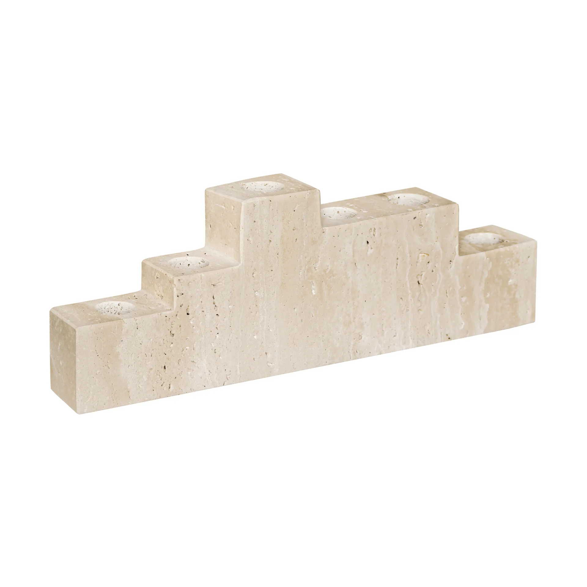 Step six 烛台, 亚麻色 Mette Ditmer