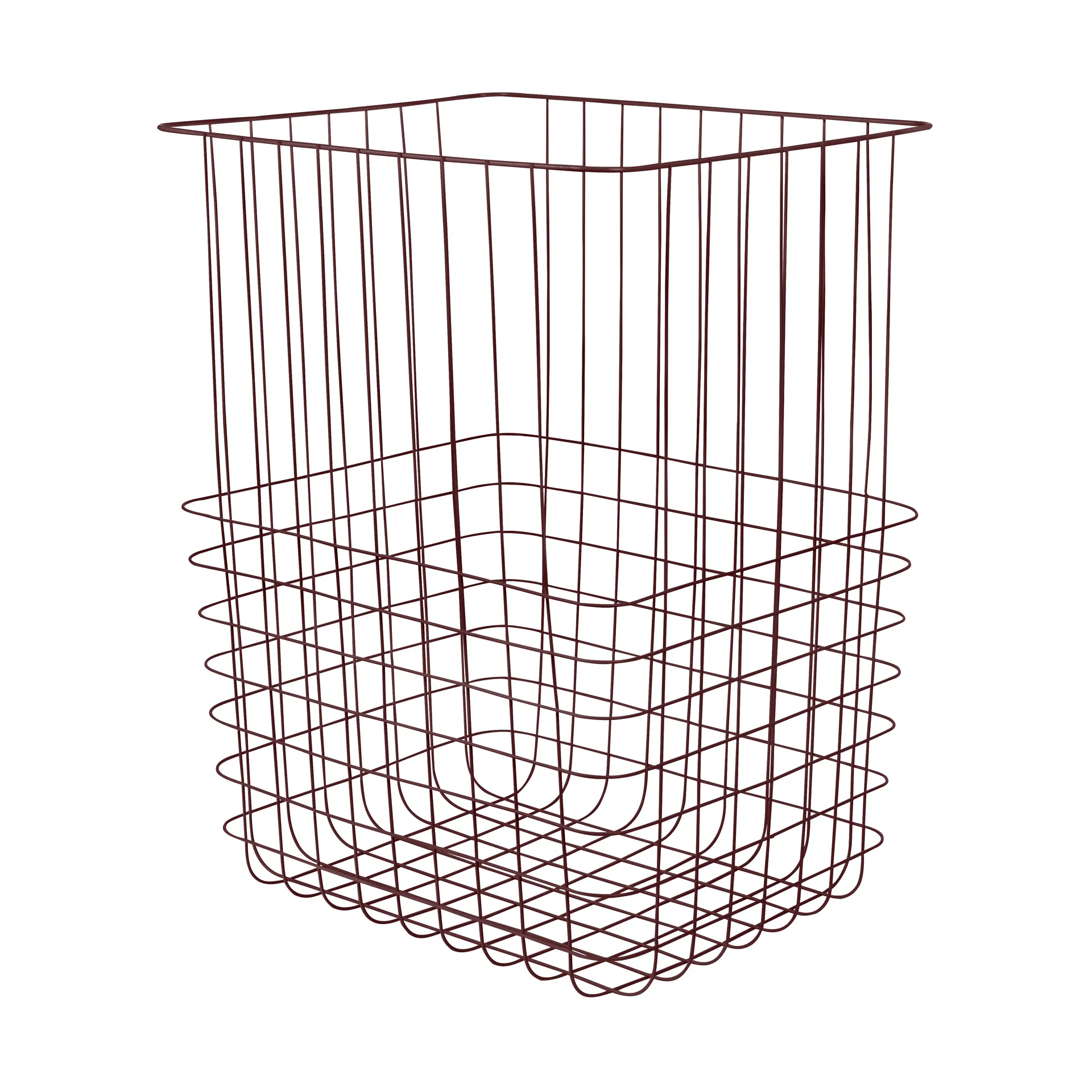 Store-it 储物篮 with cotton bag 大, 酒红色 Mette Ditmer