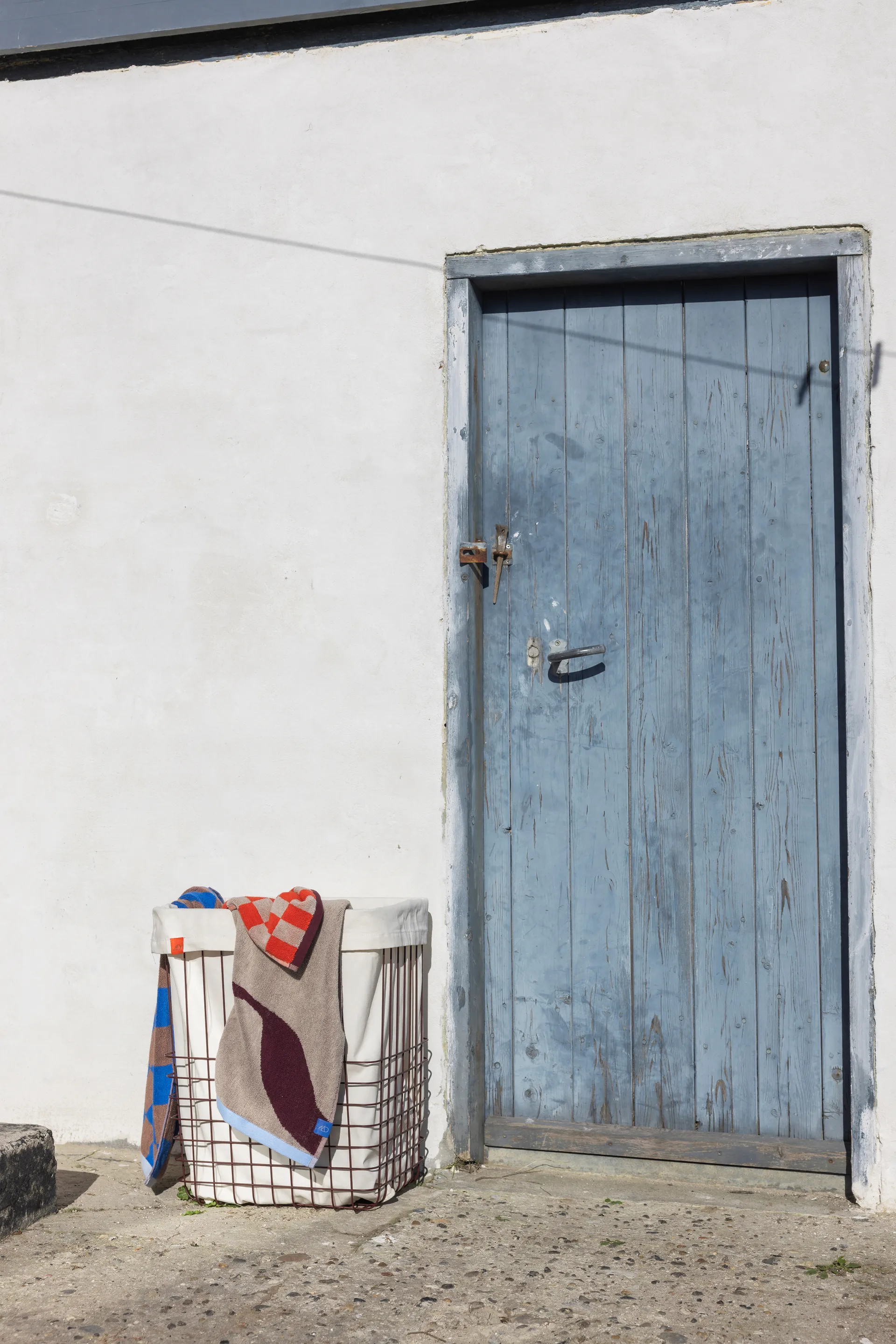 Store-it 储物篮 with cotton bag 大, 酒红色 Mette Ditmer