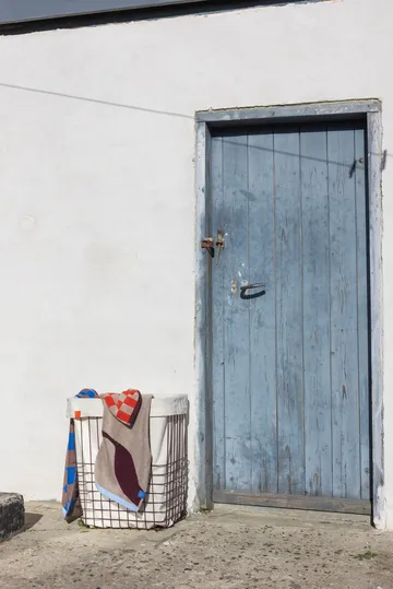 Store-it 储物篮 with cotton bag 大 - 酒红色 - Mette Ditmer