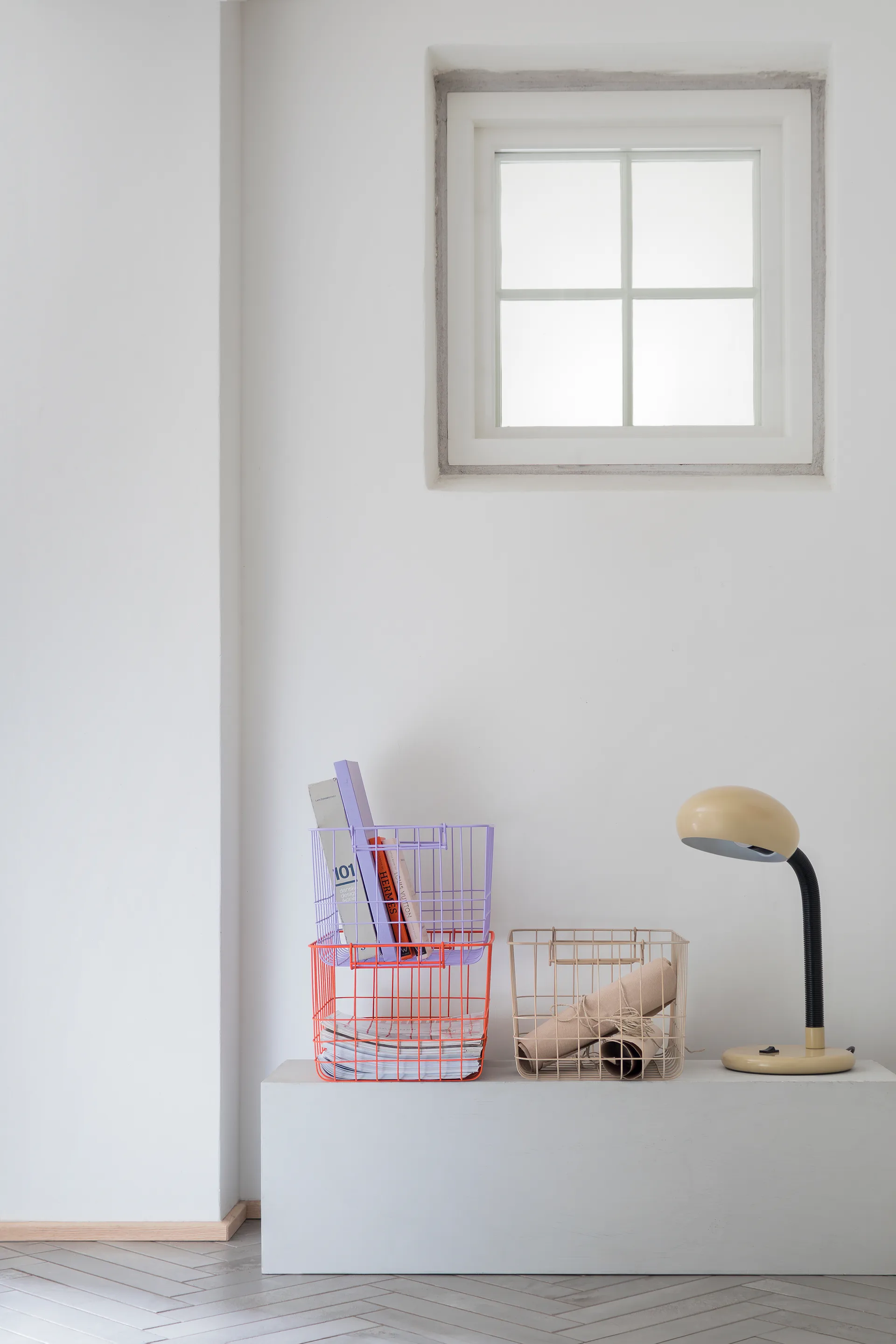 Store-it 储物篮 中, 橙色 Mette Ditmer