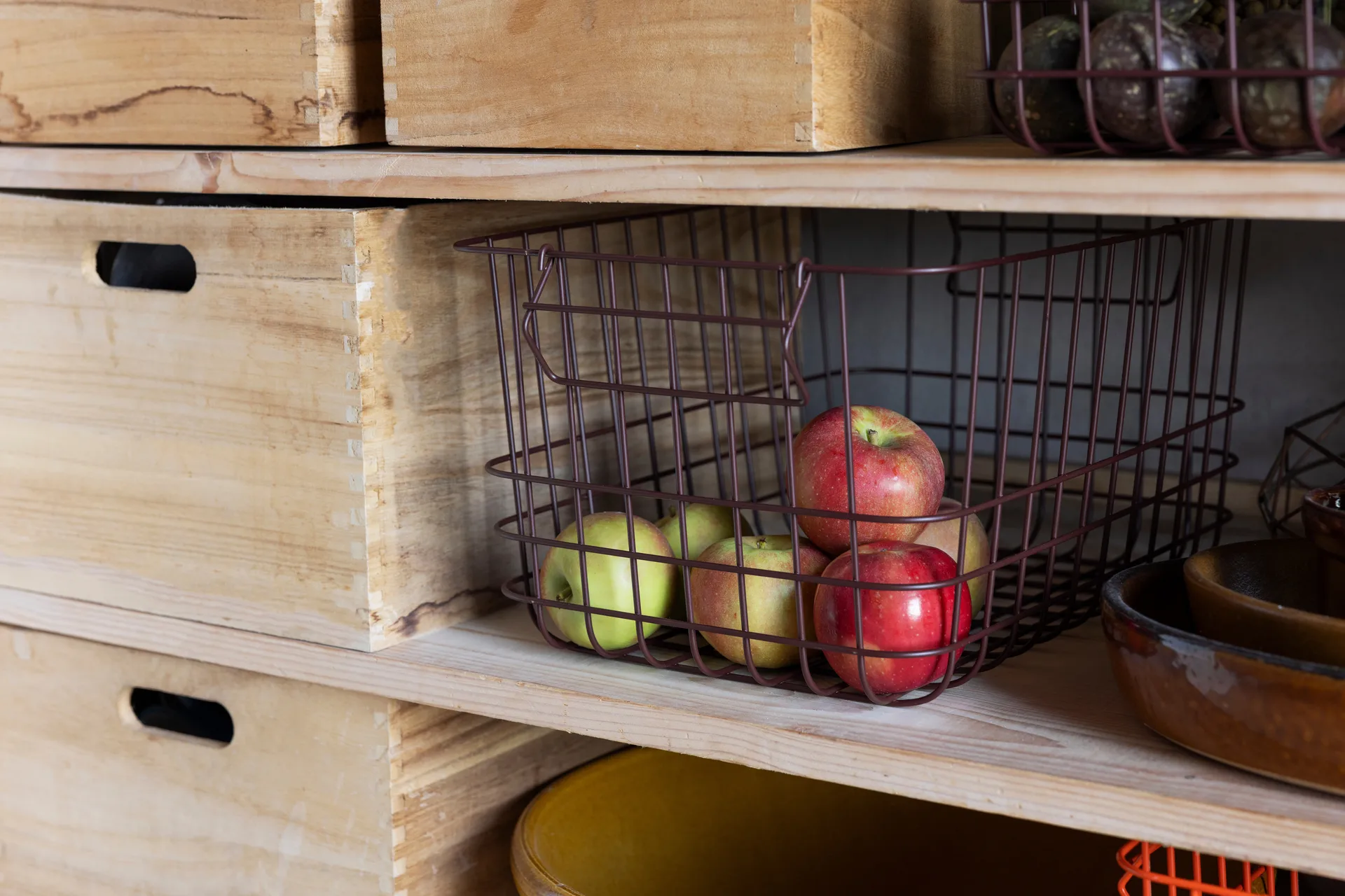 Store-it 储物篮 中, 酒红色 Mette Ditmer