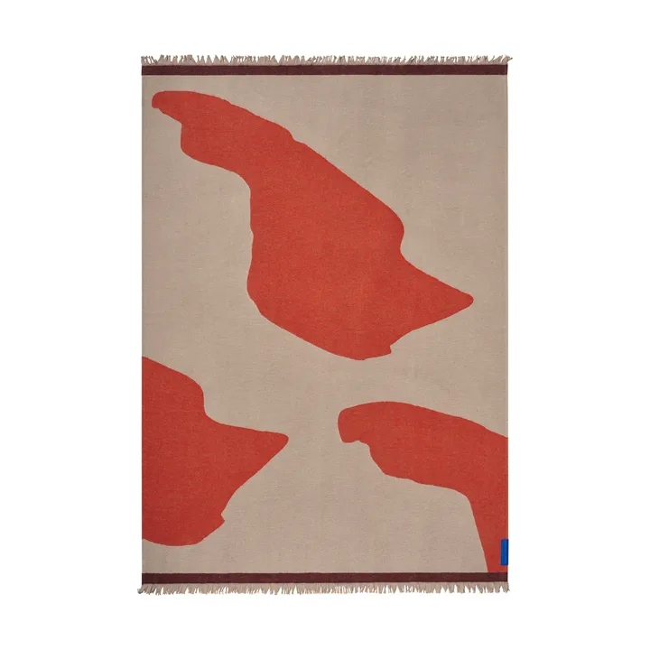 Studio 盖毯 - 橙色_130x175cm - Mette Ditmer