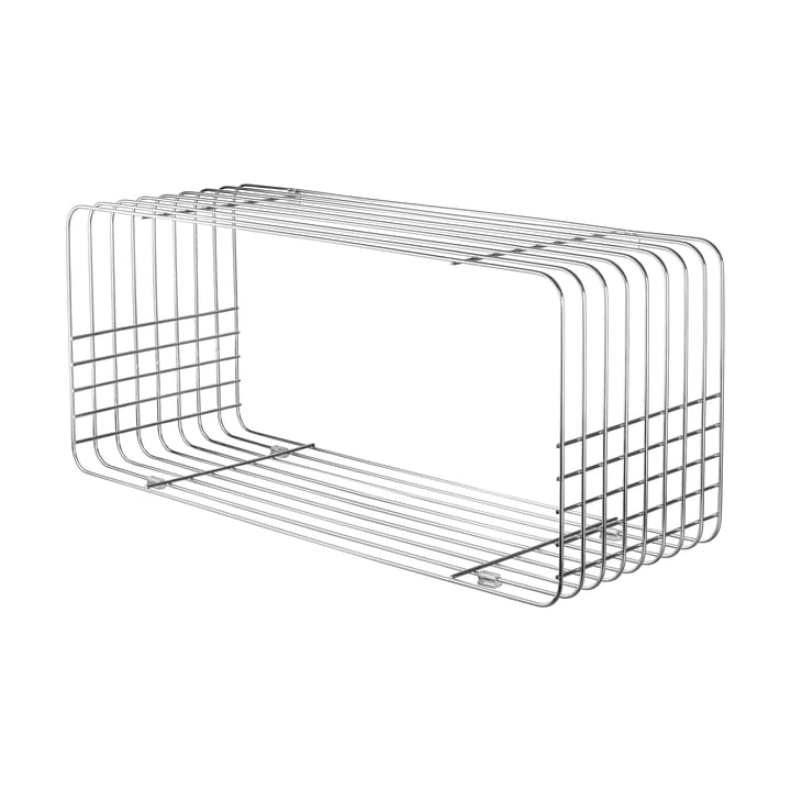 Wire 架子 31x70x26 cm - 镀铬色 - Mette Ditmer