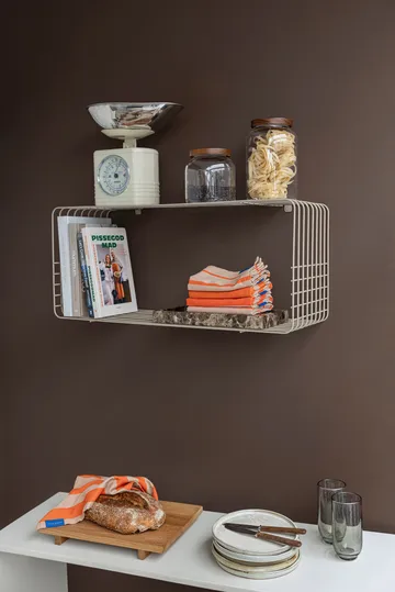 Wire 架子 - 沙色, 31x70x26 cm - Mette Ditmer