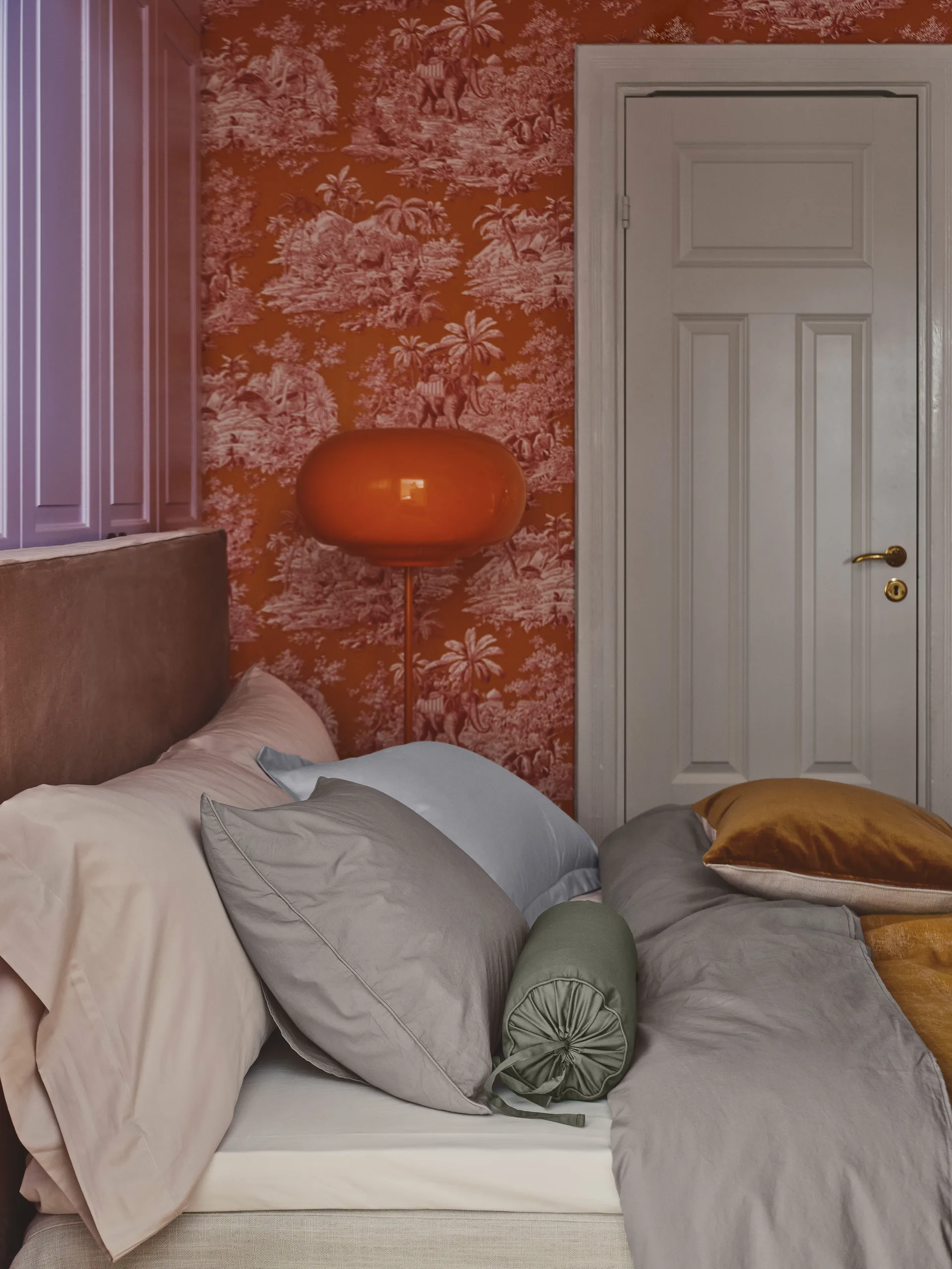 Benevola 枕头套, Grey, 50x60 cm Mille Notti