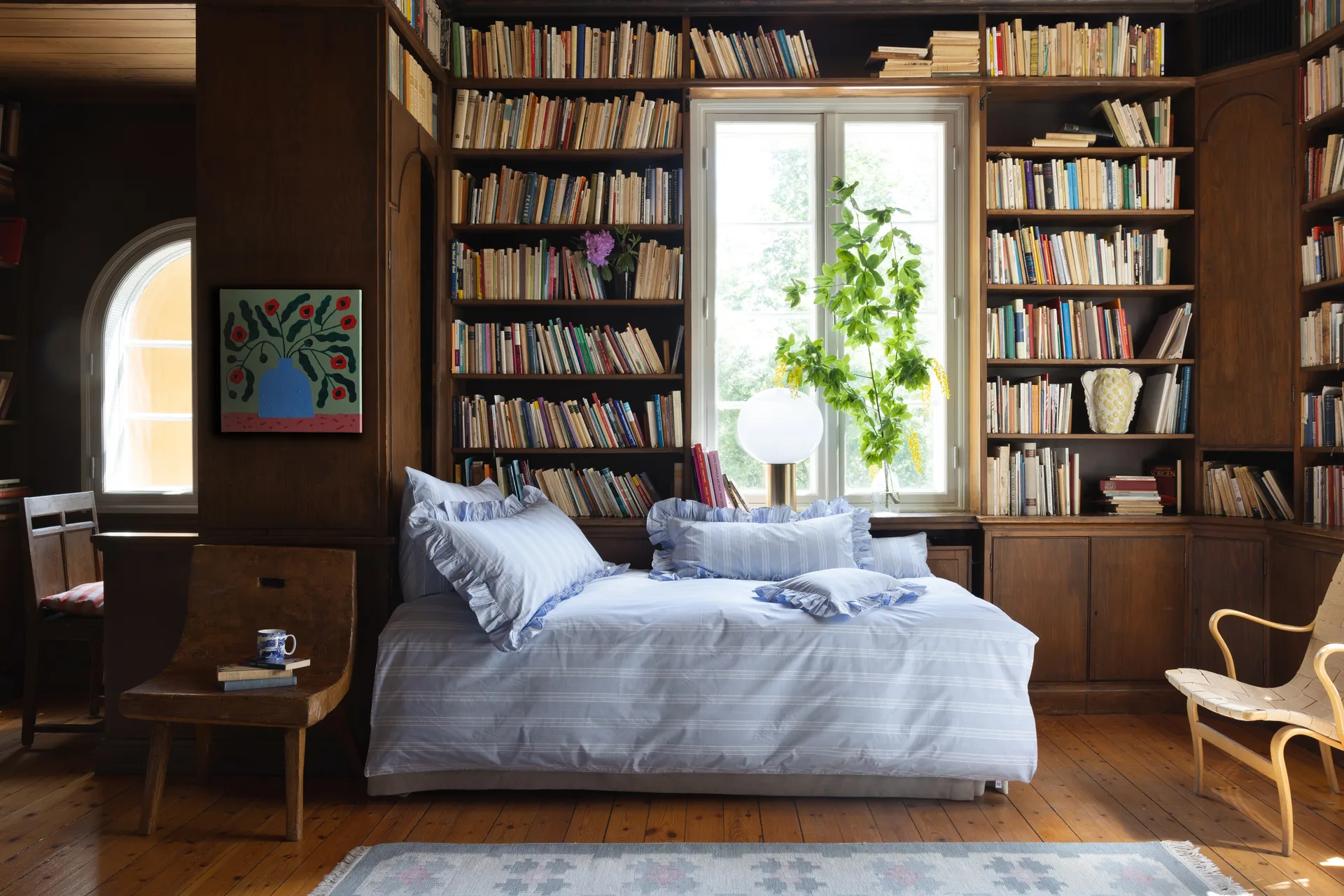 Camicia Balza 枕头套, 浅蓝, 50x90 cm Mille Notti