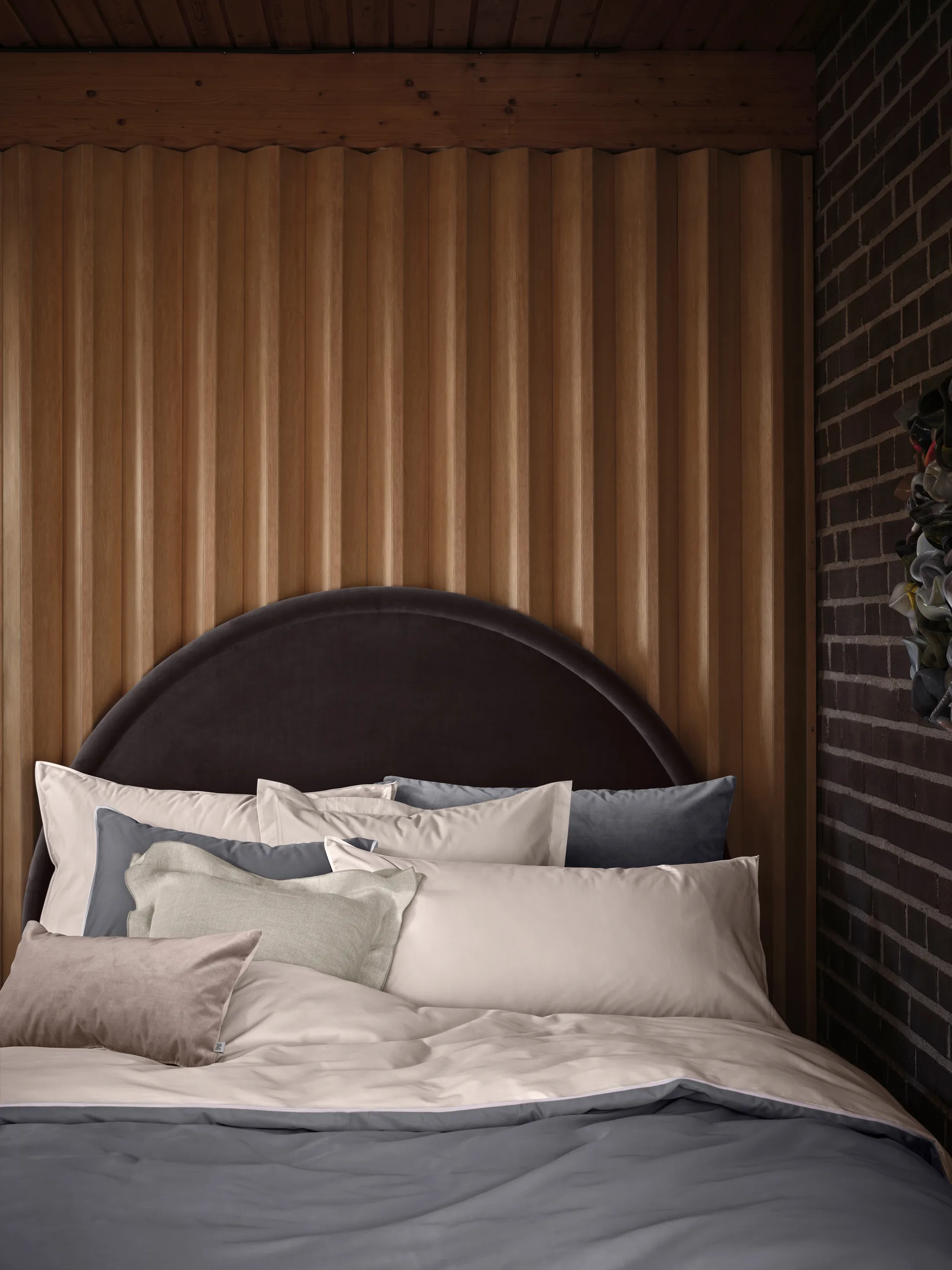 Duetto 枕头套, 灰色, 50x60 cm Mille Notti