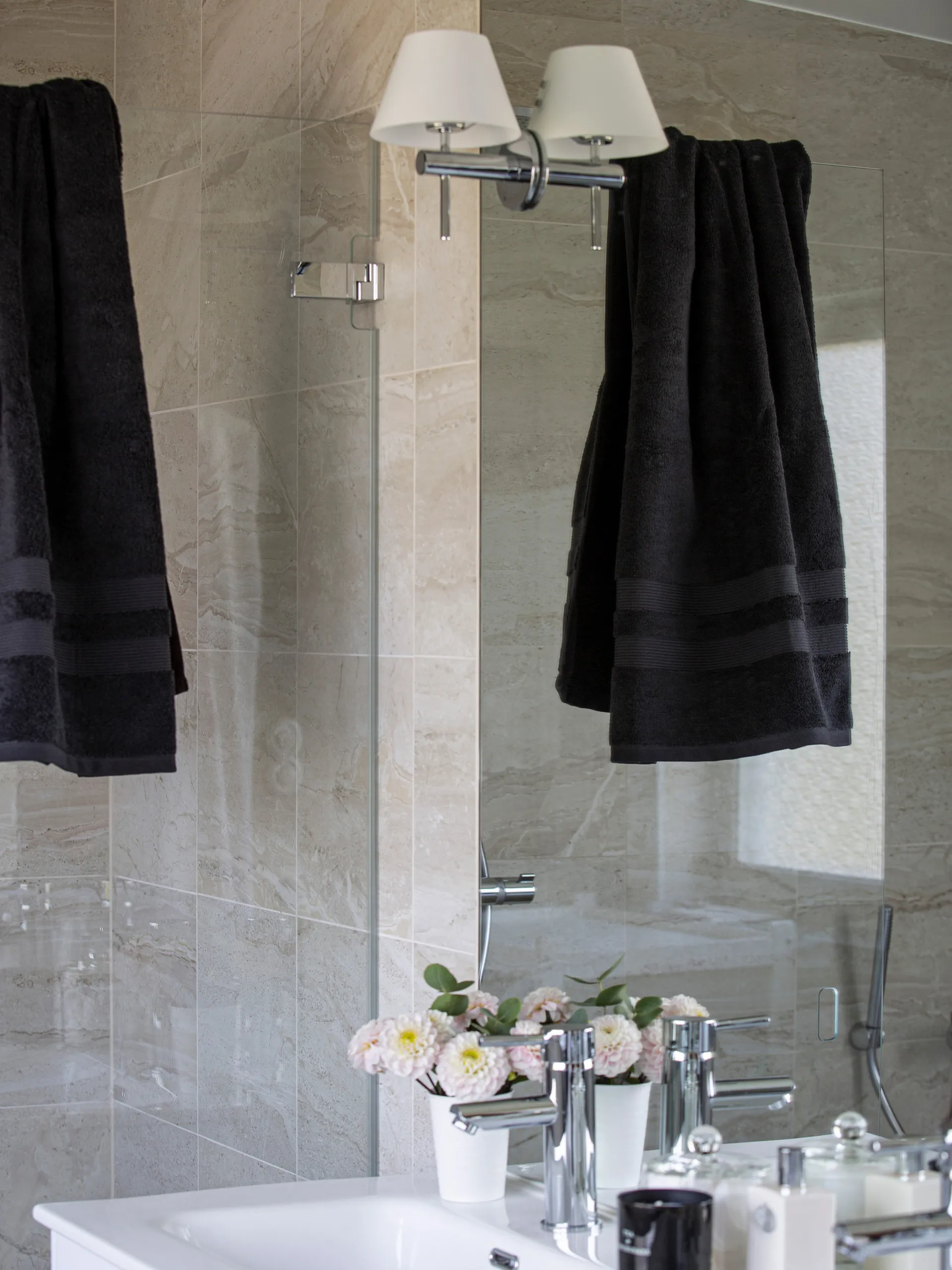 Fontana 毛巾 EKO, Anthracite, 30x50 cm Mille Notti