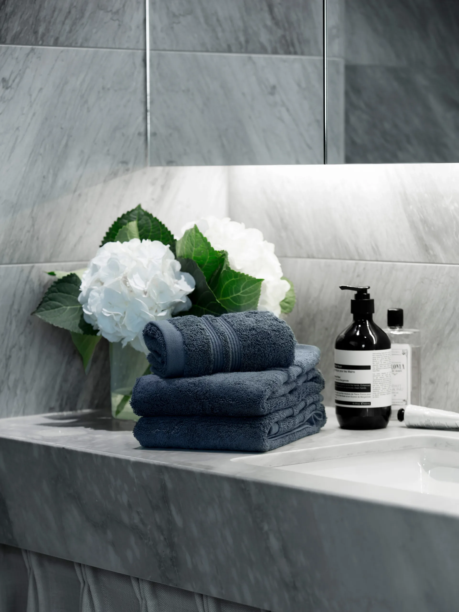 Fontana 毛巾 EKO, Dark blue, 70x140 cm Mille Notti