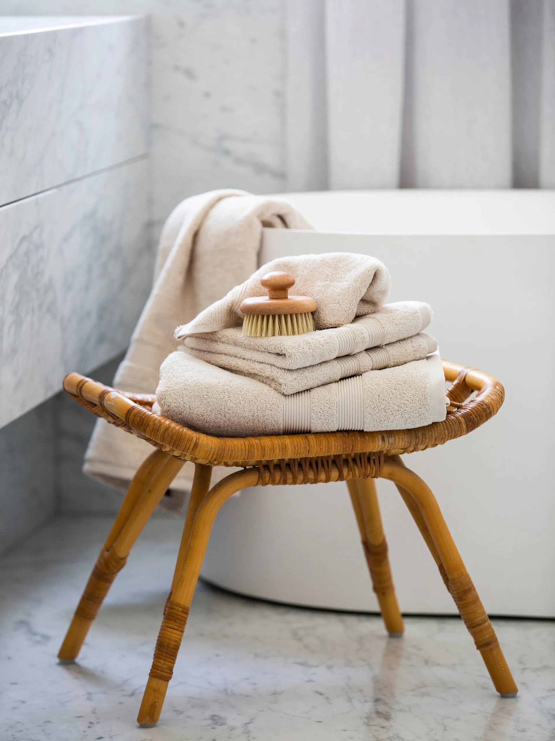 Fontana 毛巾 EKO, Ivory, 70x140 cm Mille Notti