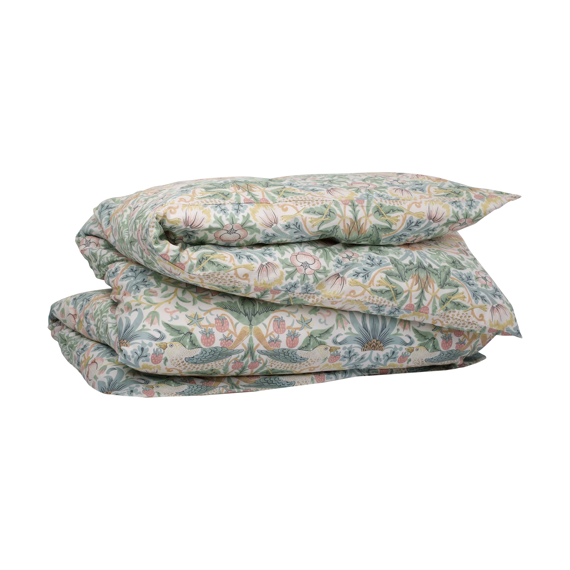 Morris & Co. 草莓小偷被套, 绿色_150x210cm Mille Notti