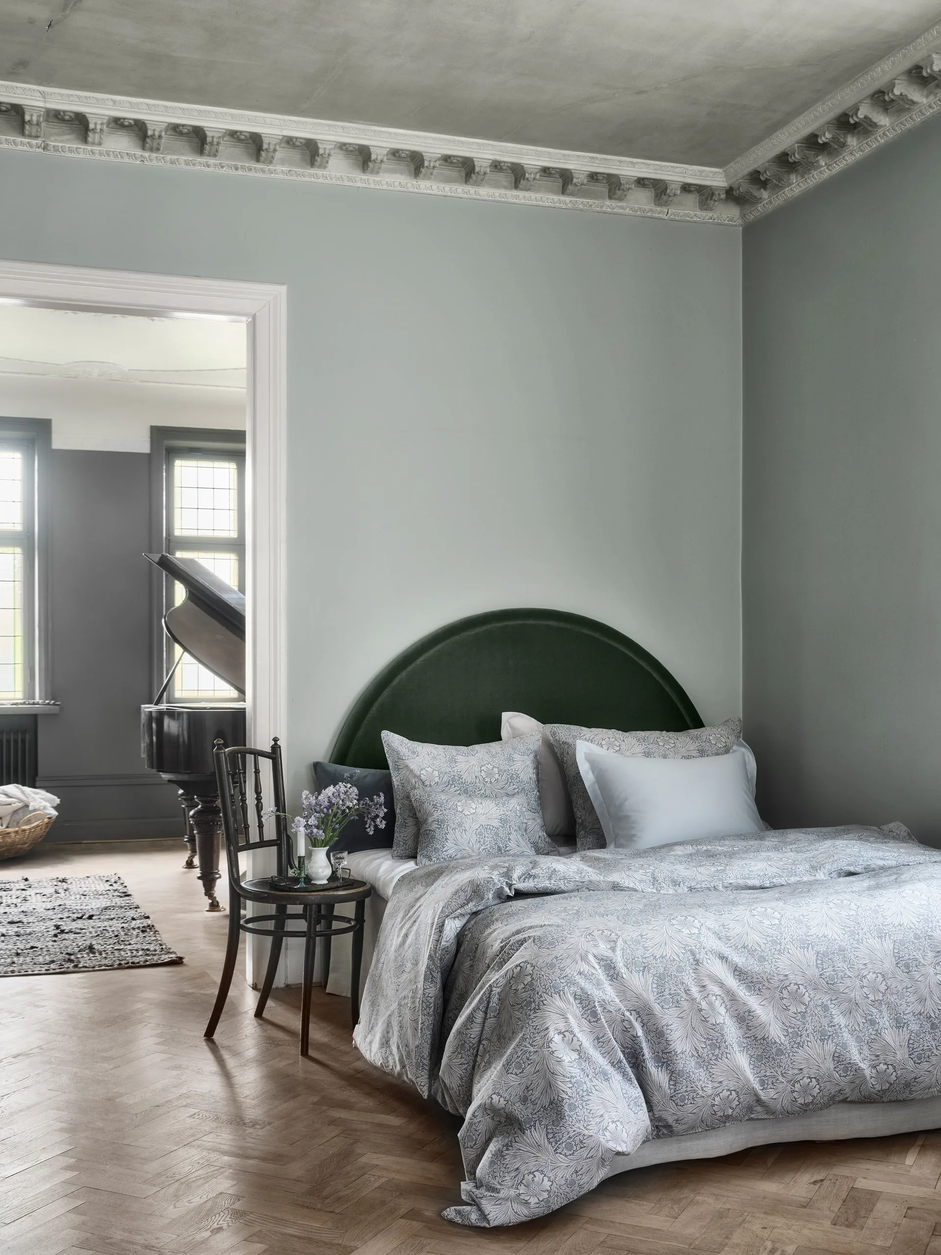 Morris & Co. Marigold 枕头套, 蓝色, 50x90 cm Mille Notti