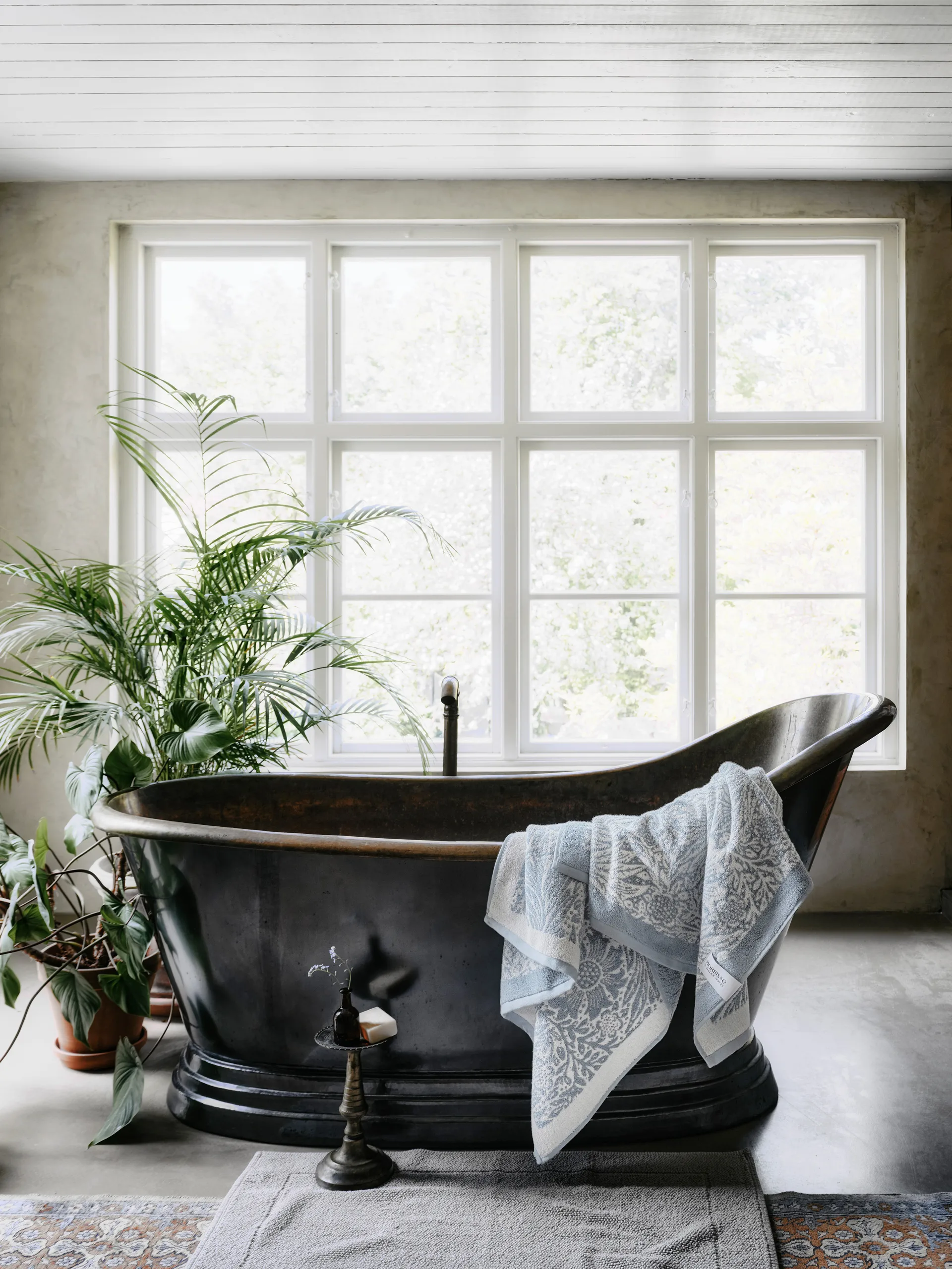 Morris & Co. Marigold 毛巾 ECO, 蓝色, 86x150 cm Mille Notti