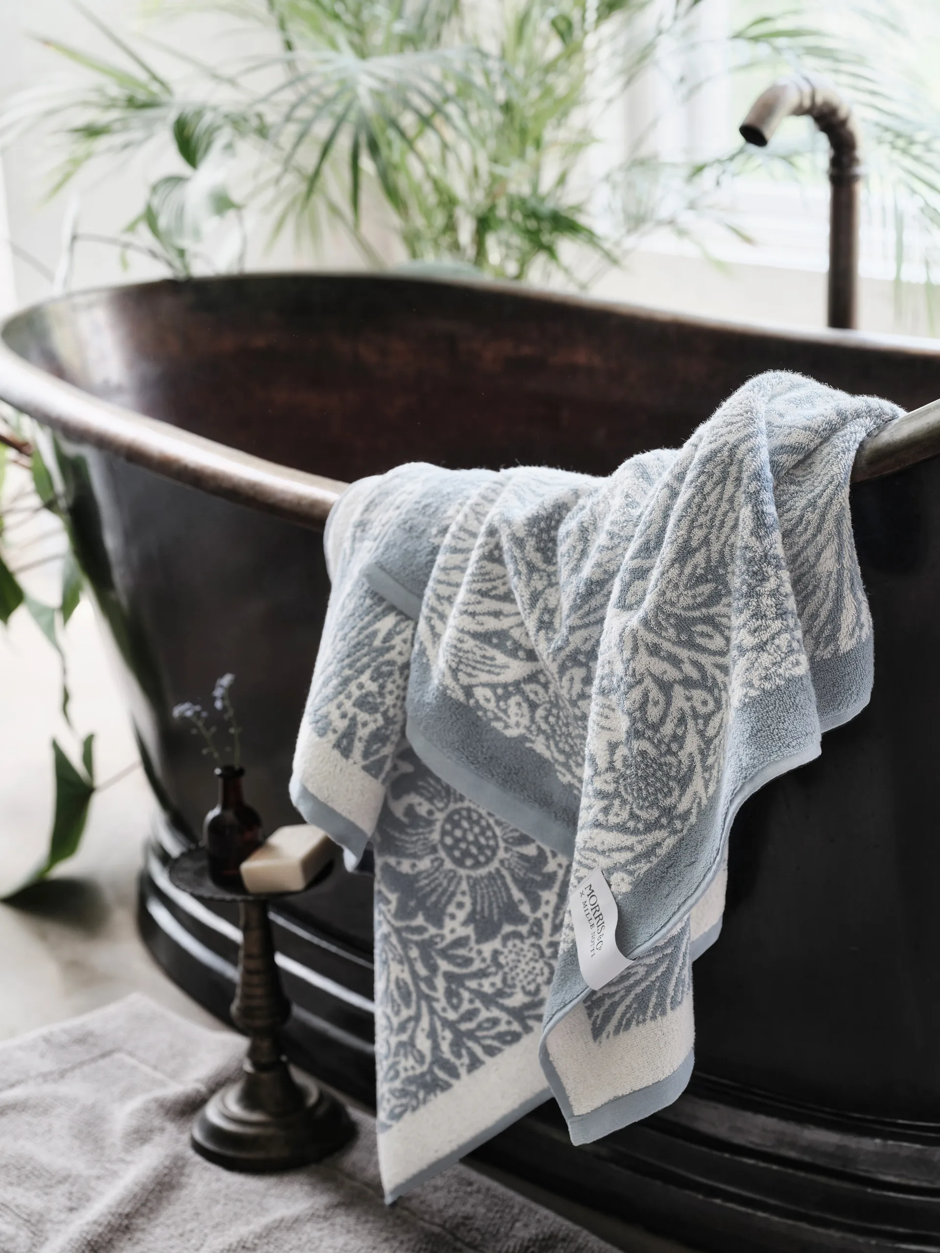 Morris & Co. Marigold 毛巾 ECO, 蓝色, 86x150 cm Mille Notti