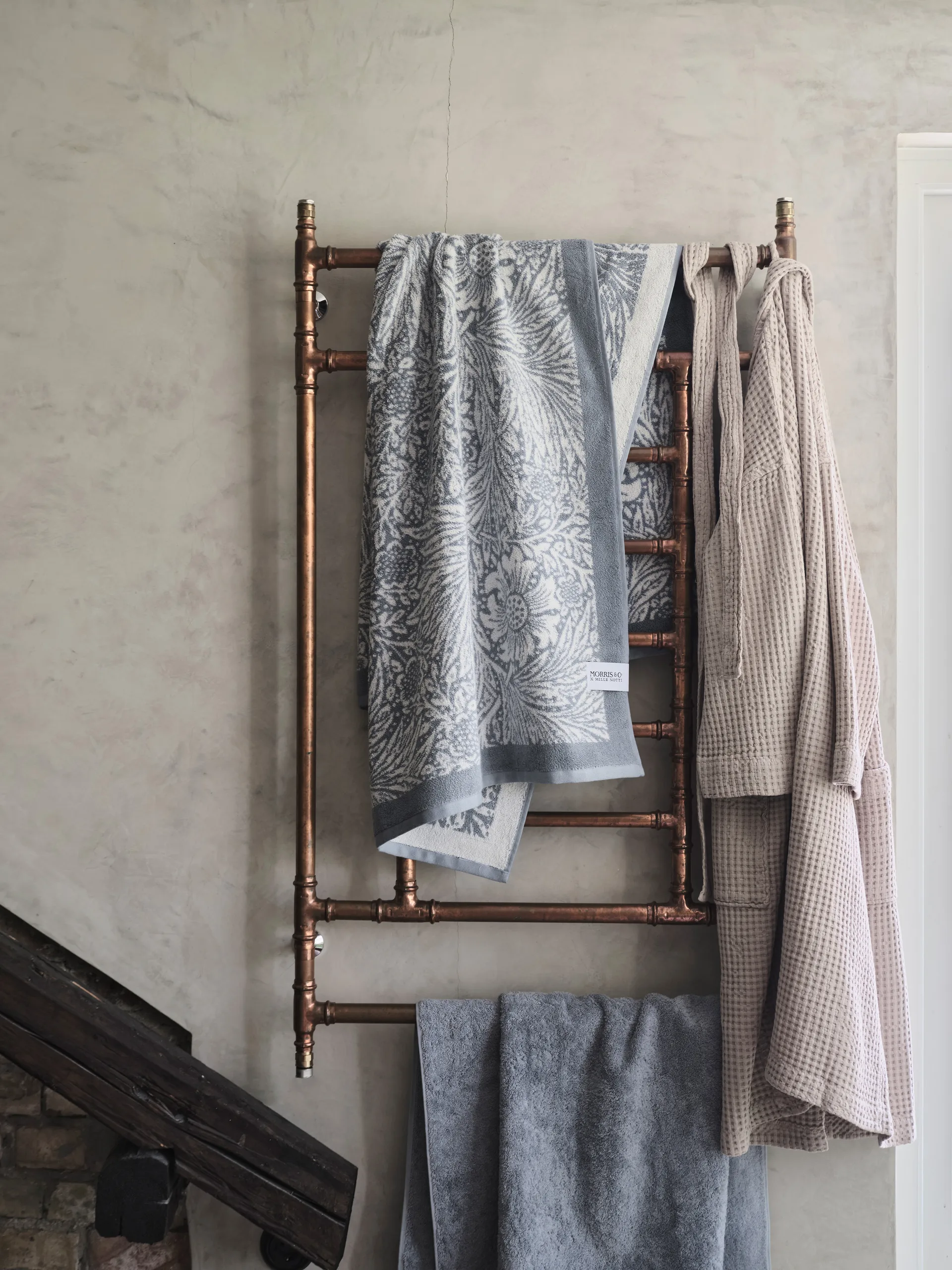 Morris & Co. Marigold 毛巾 ECO, 蓝色, 86x150 cm Mille Notti