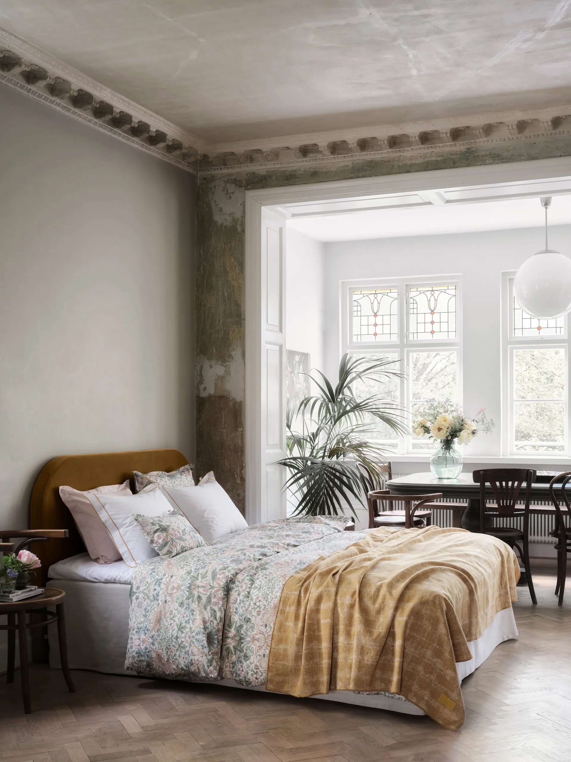 Morris & Co. Strawberry Thief 被套, 绿色, 150x210 cm Mille Notti