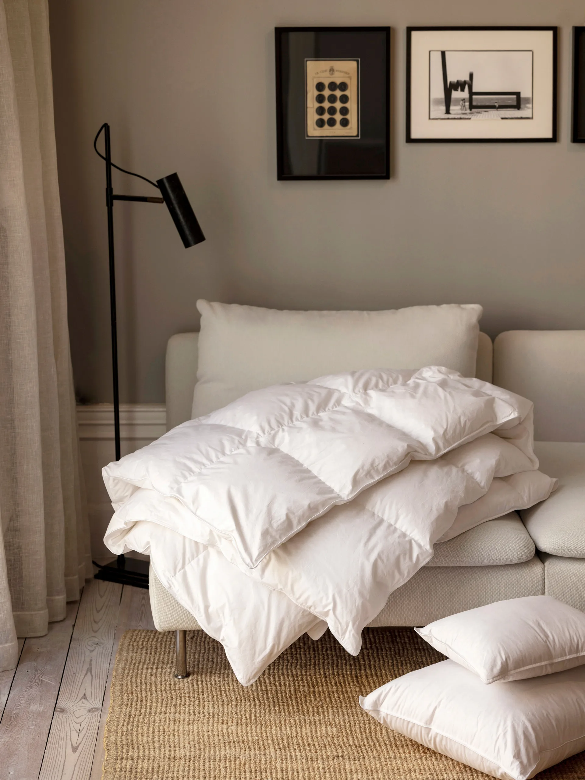 Natura down duvet, White, 150x210 cm Mille Notti