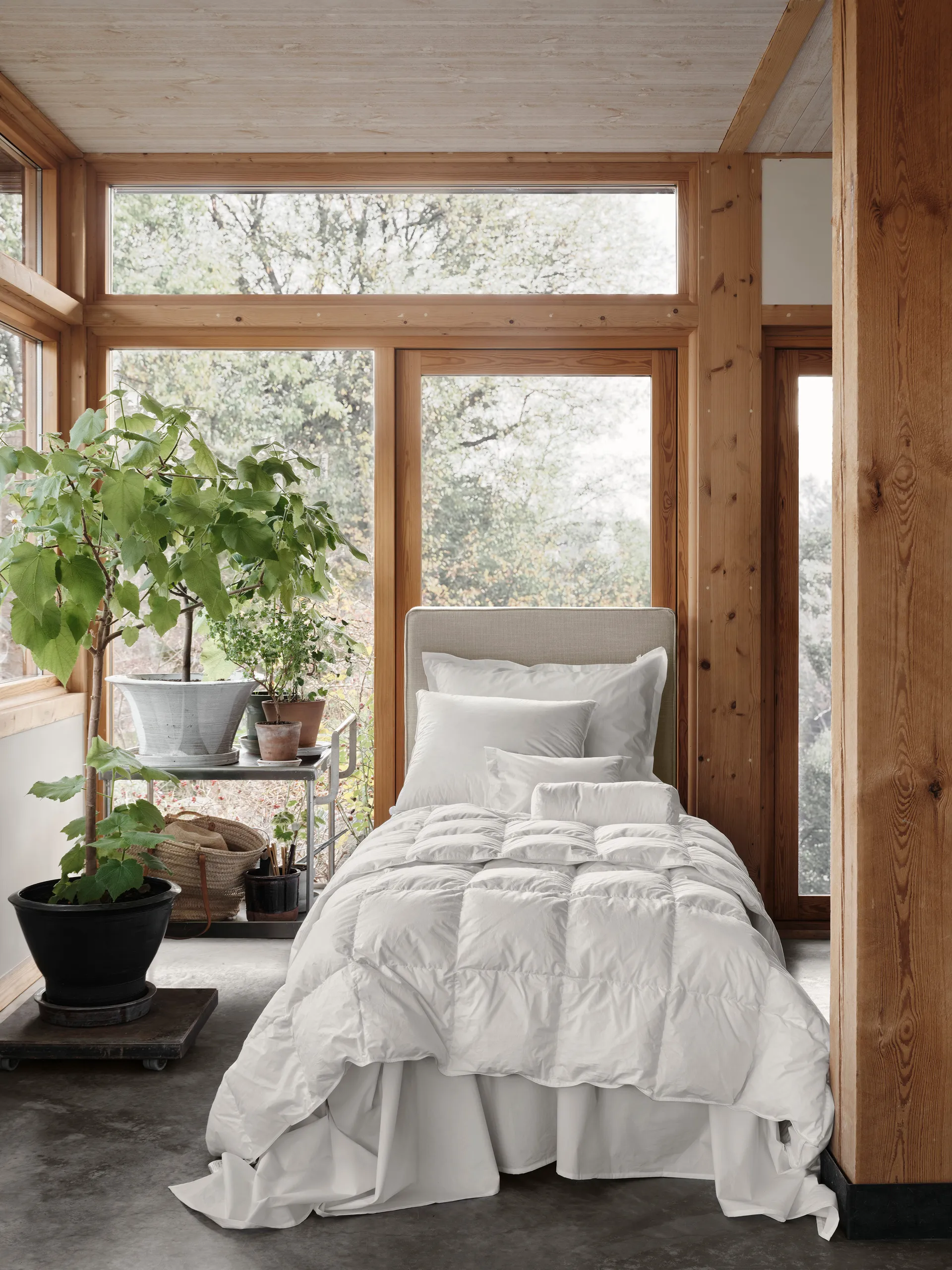 Natura down duvet, White, 150x210 cm Mille Notti