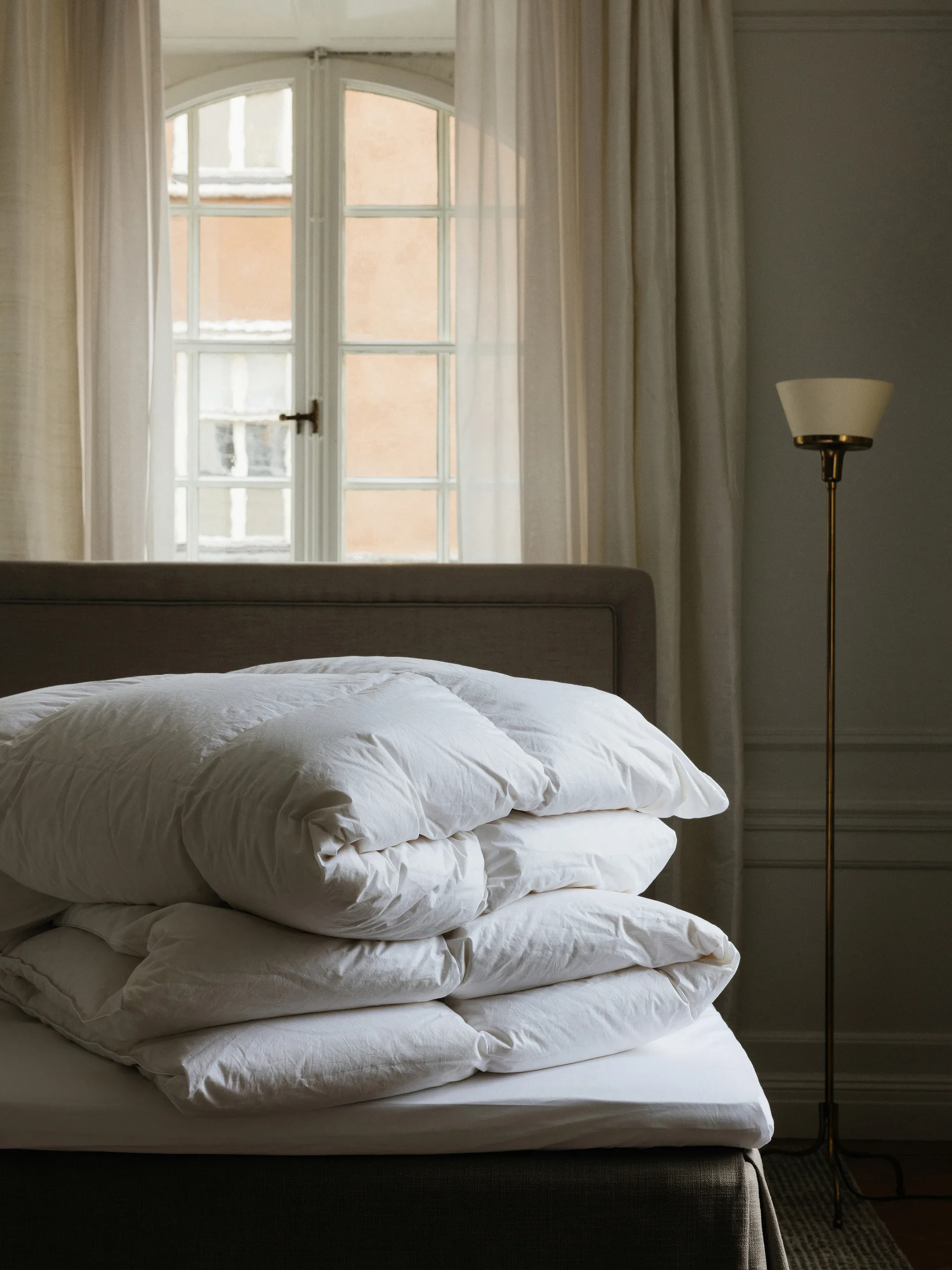Natura down duvet, White, 220x220 cm Mille Notti