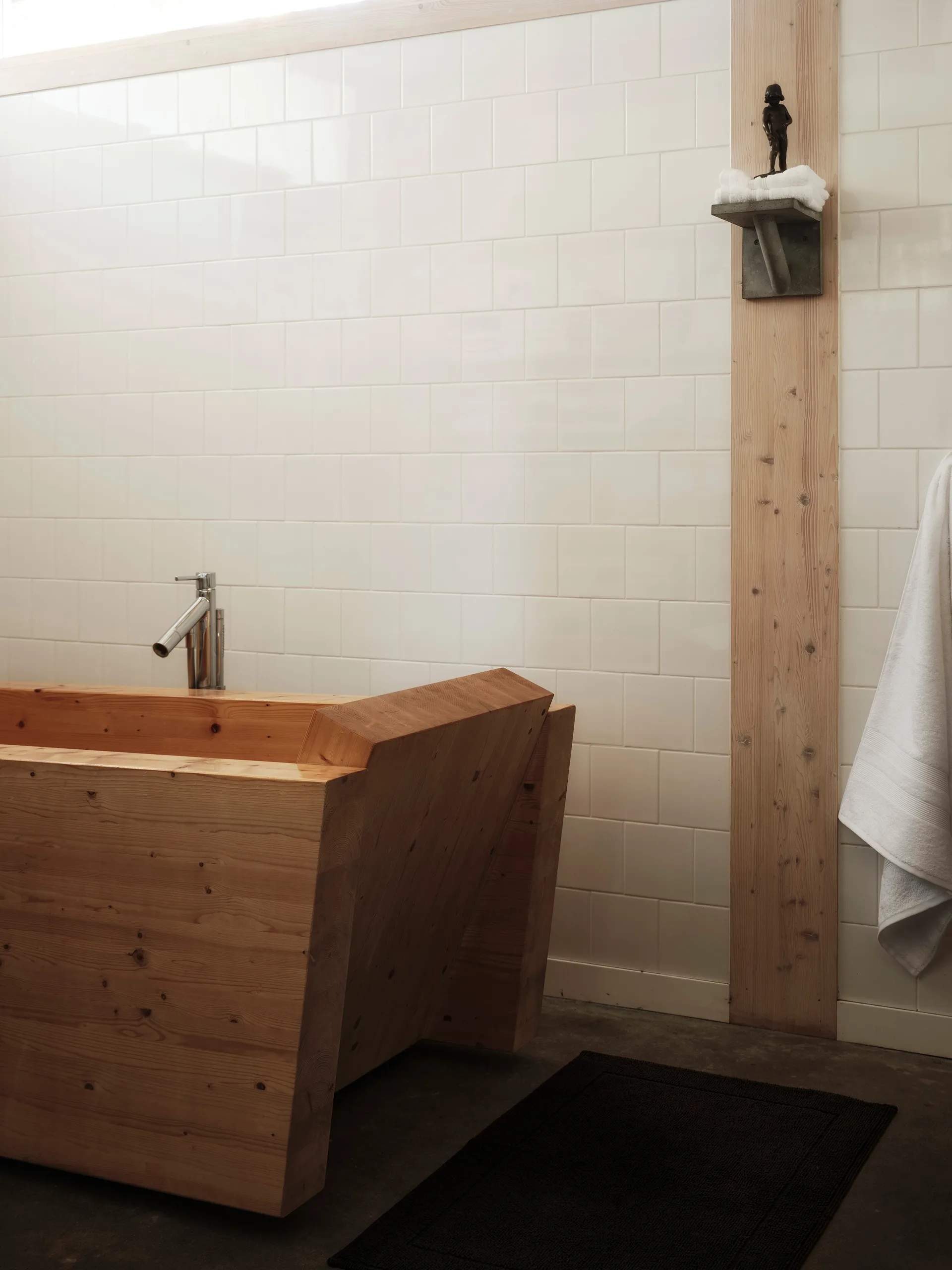 Portofino bathroom 地毯 , Anthracite, 60x90 cm Mille Notti