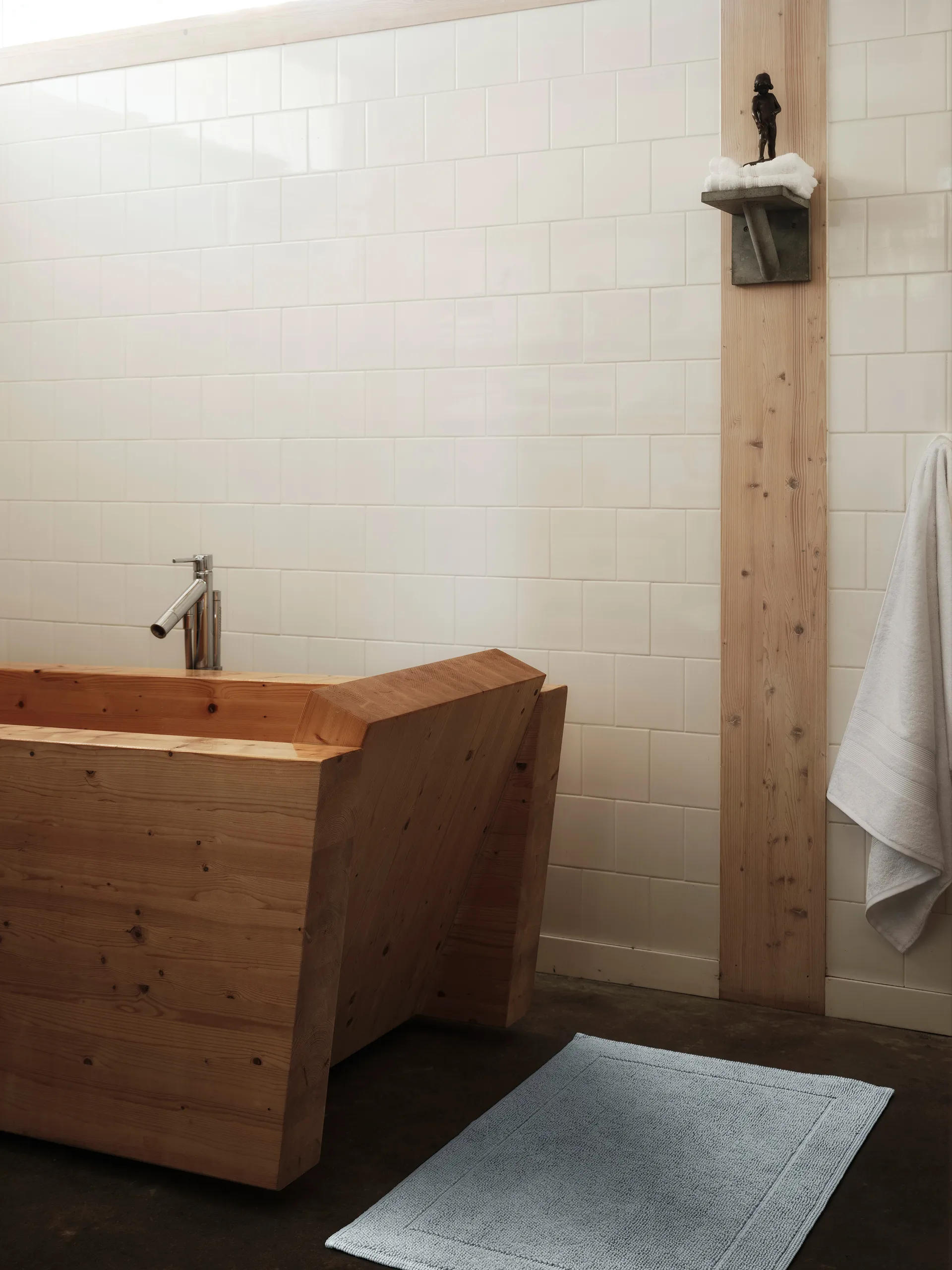 Portofino bathroom 地毯 , Ice blue, 60x90 cm Mille Notti