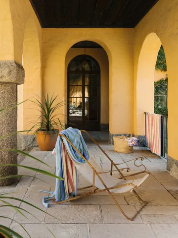 Positano beach 毛巾 100x180 cm - 浅蓝 - Mille Notti