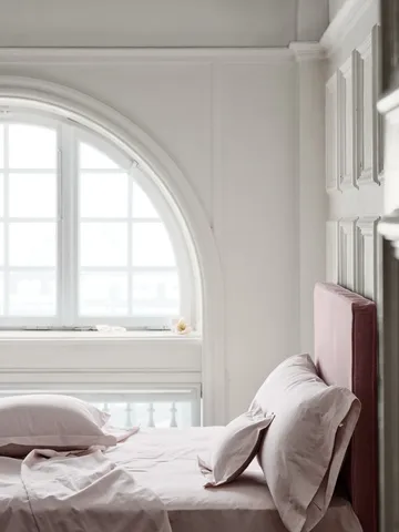 Satina plain 枕头套 - 玫瑰色, 50x60 cm - Mille Notti