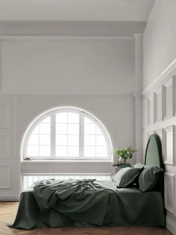 Satina plain 枕头套 - 绿色, 50x60 cm - Mille Notti