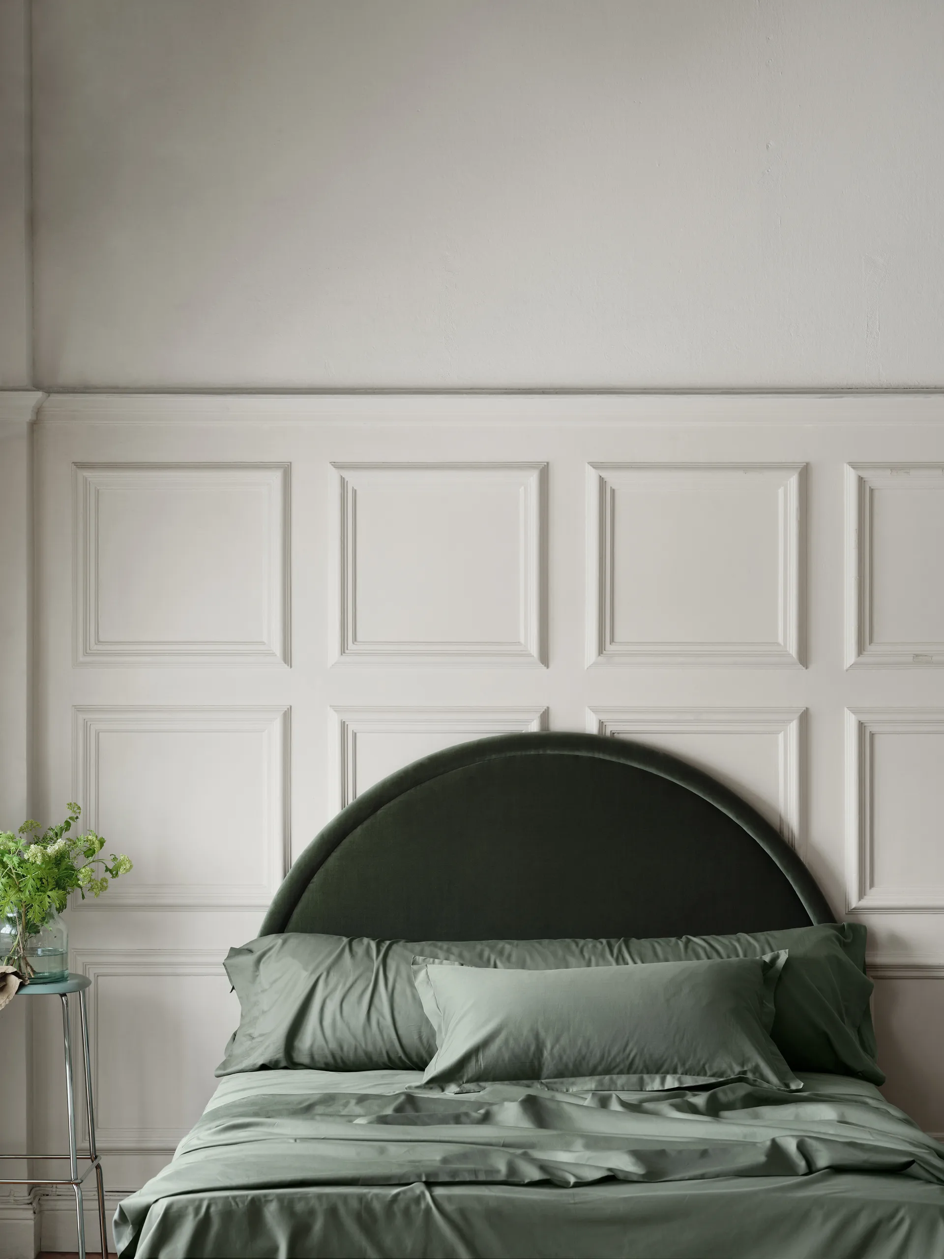 Satina plain 枕头套, 绿色, 50x90 cm Mille Notti