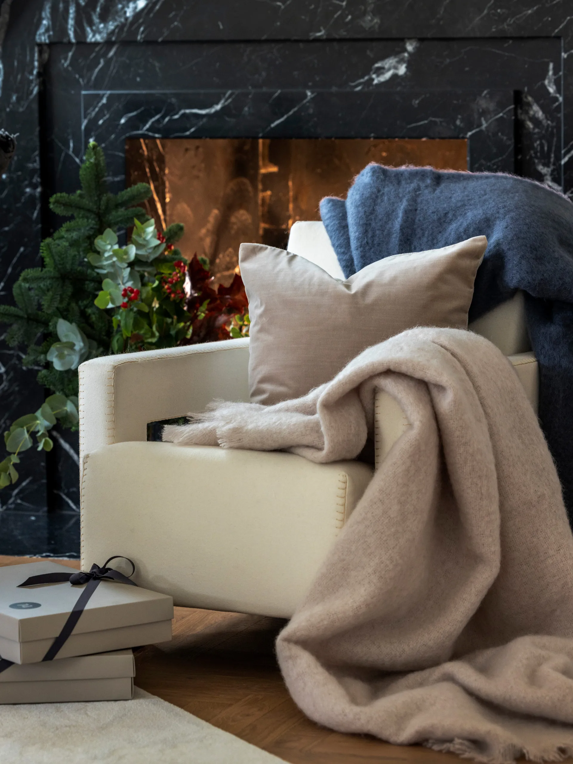 Verona 靠枕套, 米色, 50x50 cm Mille Notti