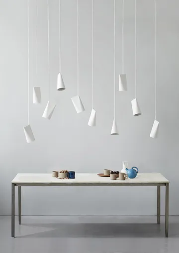 吊灯 陶瓷制品 11.2x22 cm - 11.2x22cm_白色 - MOEBE