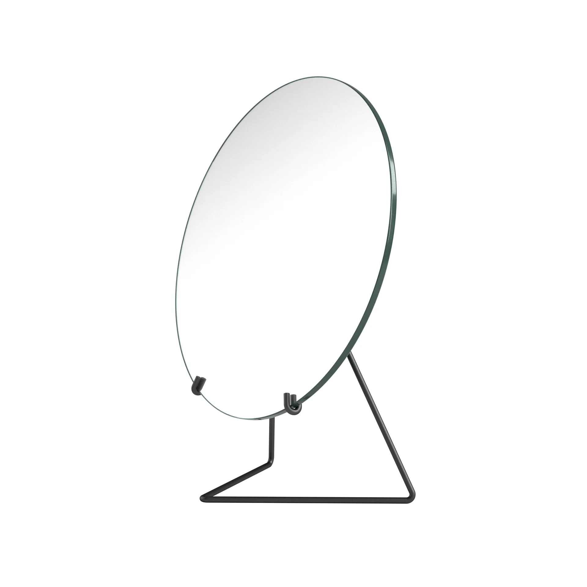 台式镜子 Ø20cm, Black MOEBE