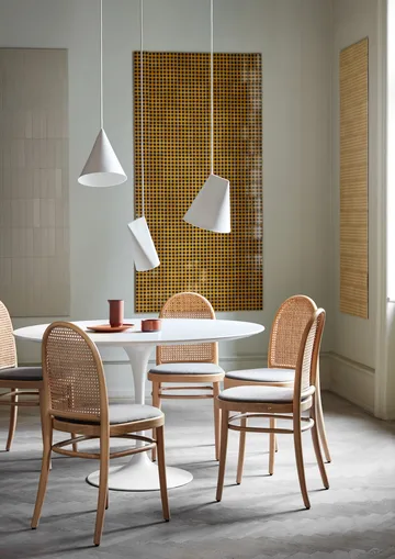 吊灯 陶瓷制品 23x23.5 cm - 23x23.5cm_白色 - MOEBE