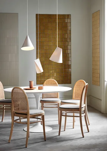 吊灯 陶瓷制品 23x23.5 cm - 23x23.5cm_白色 - MOEBE