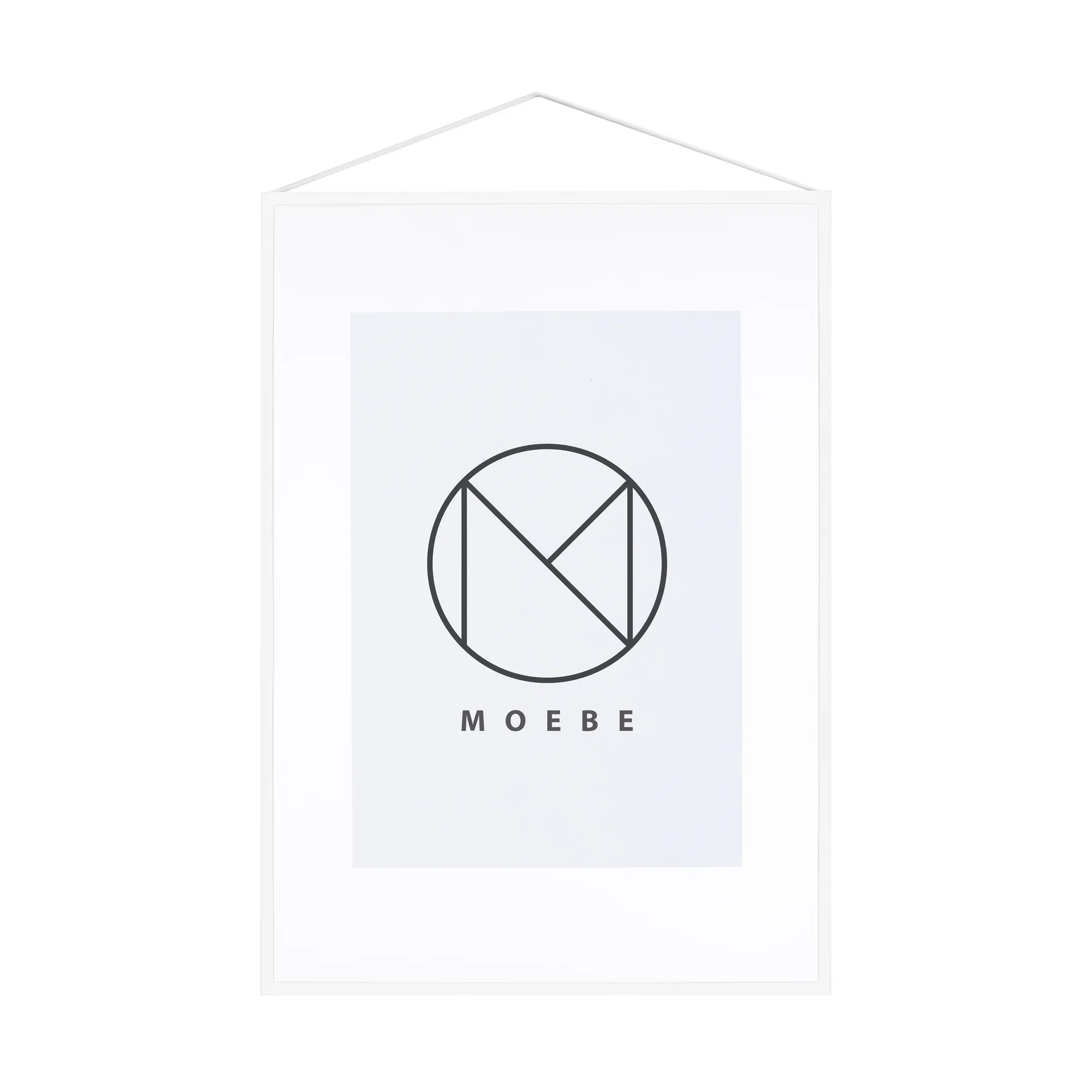 Moebe A2 画框, 白色 MOEBE