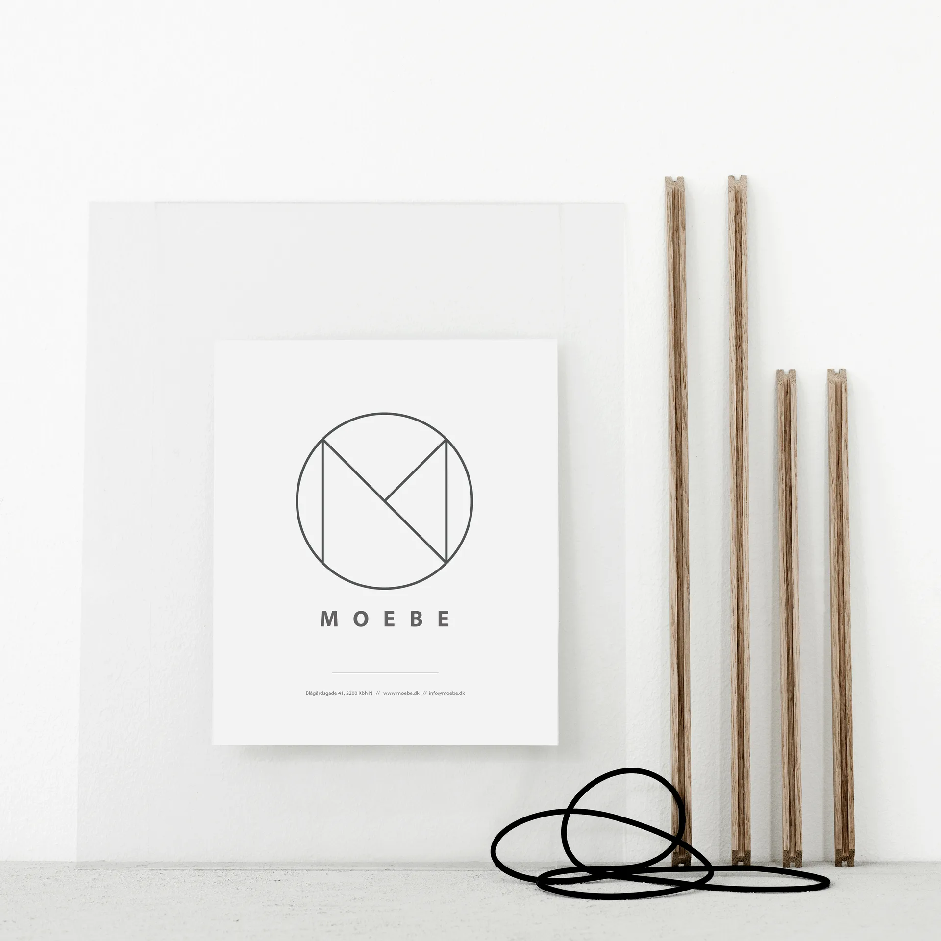 Moebe A3 画框 31.7x44cm, 橡木色 MOEBE