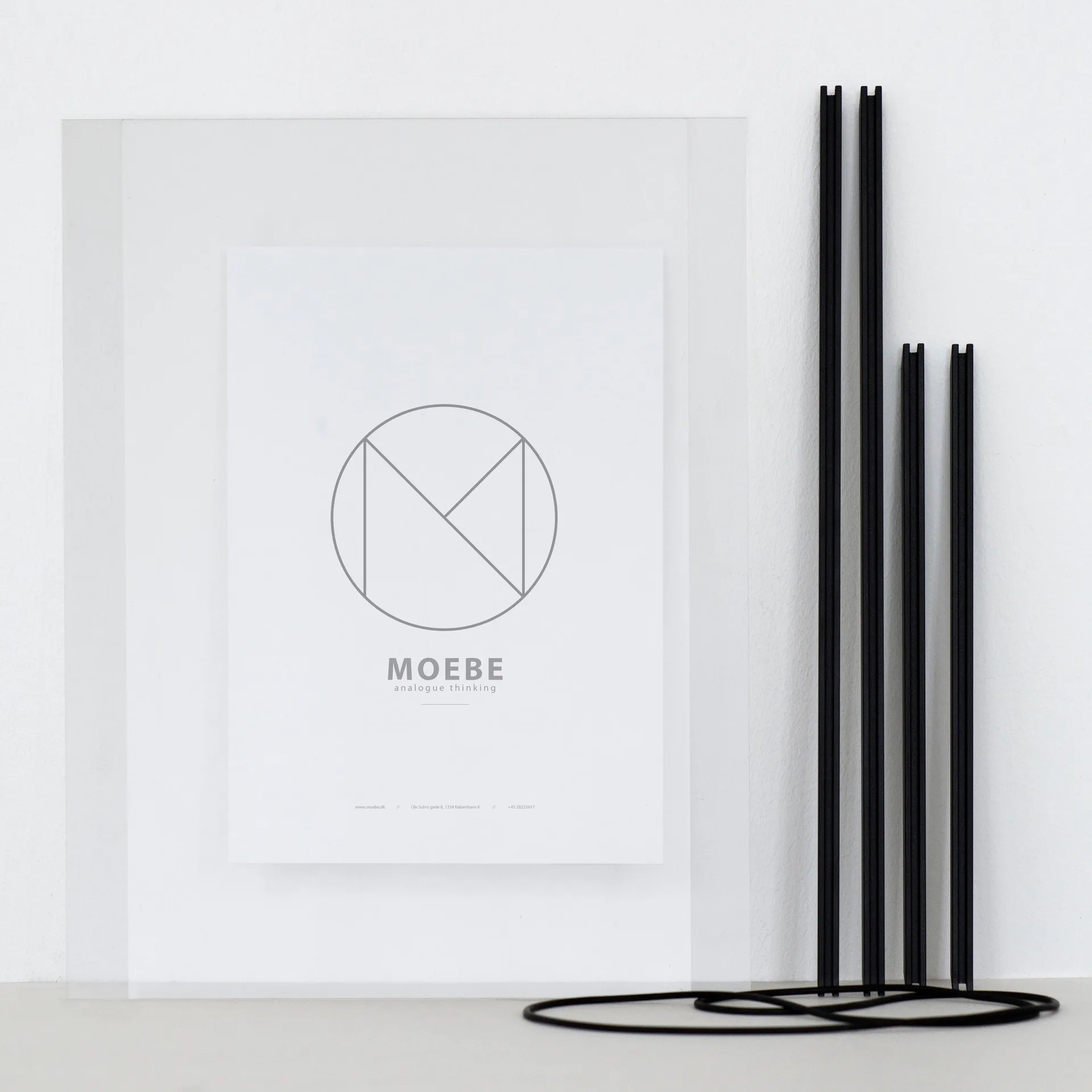 Moebe A3 画框 31.7x44cm, 黑色 MOEBE