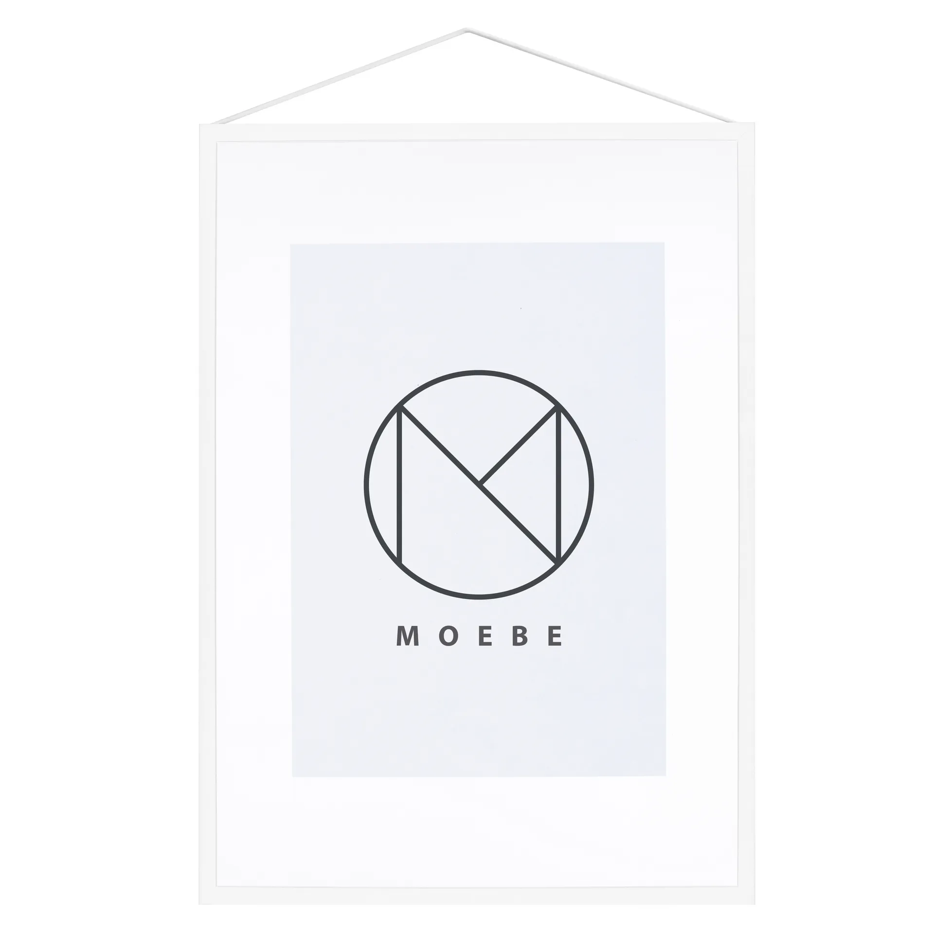 Moebe A3 画框 31.7x44cm, 白色 MOEBE
