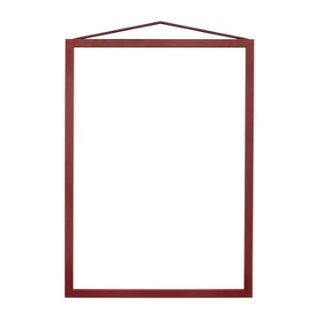 Moebe 框架 A4 22.6x31.3 cm - Transparent. Red - MOEBE