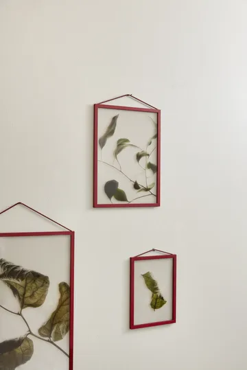 Moebe 框架 A4 22.6x31.3 cm - Transparent. Red - MOEBE